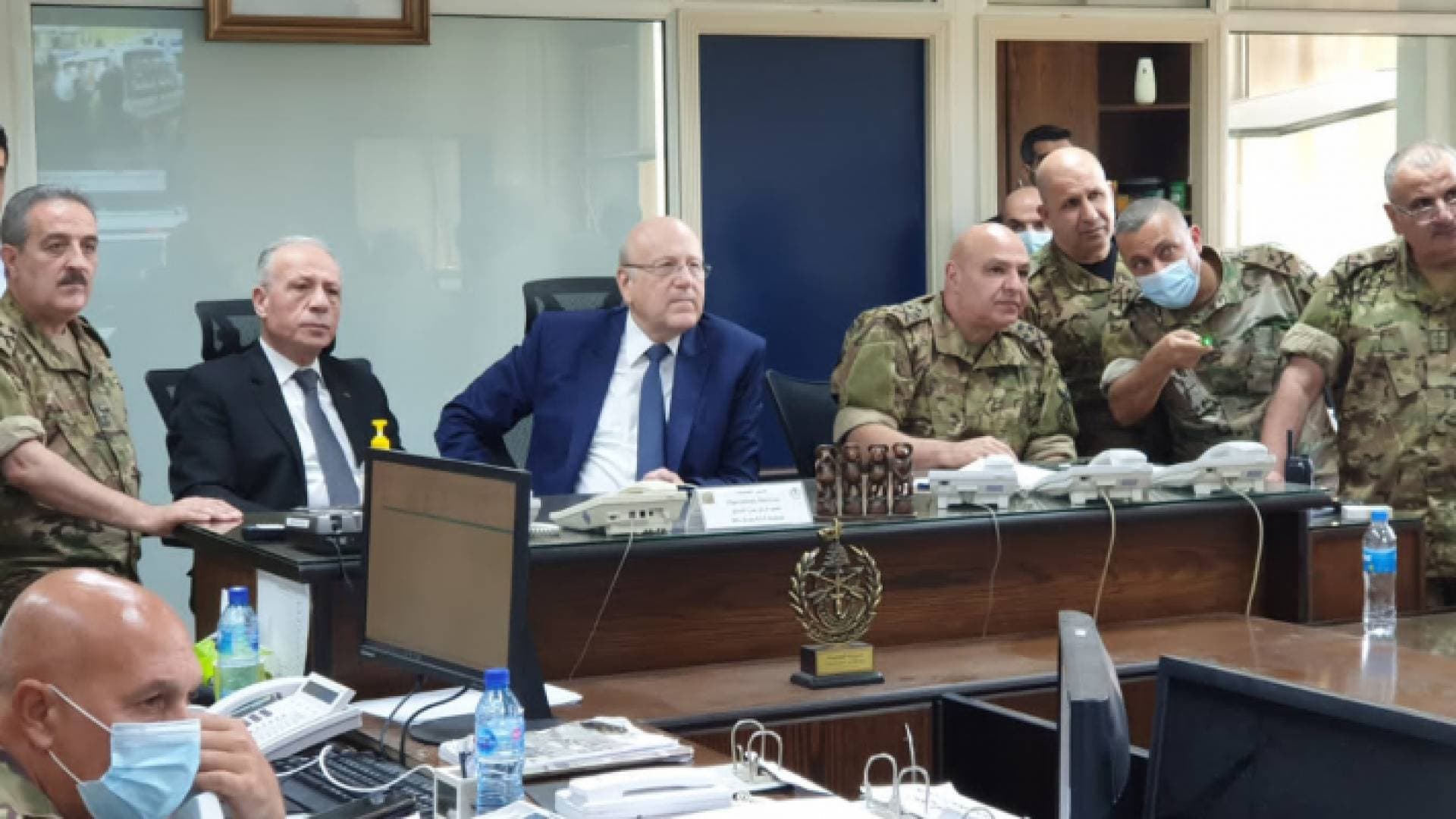 ميقاتي: الجيش ماض في إجراءاته لمعالجة الأوضاع في بيروت