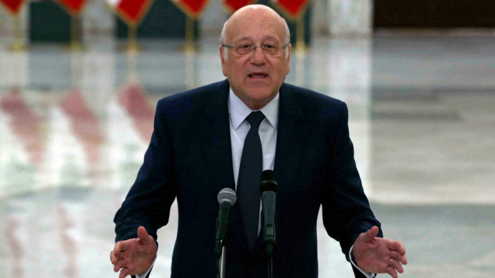 ميقاتي يدعو اللبنانيين الى الهدوء وعدم الانجرار وراء الفتنة لأي سبب كان