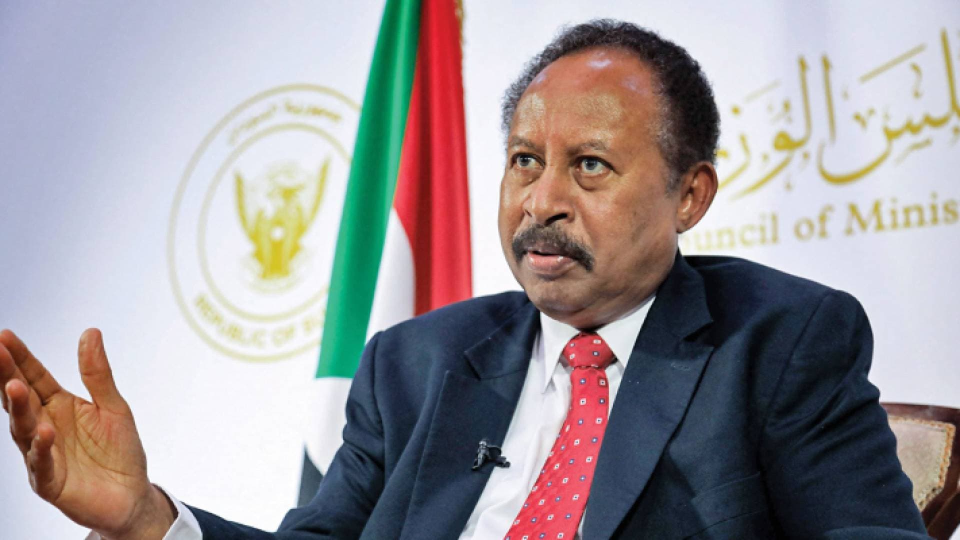 وضع رئيس الحكومة السودانية عبد الله حمدوك تحت الإقامة الجبرية
