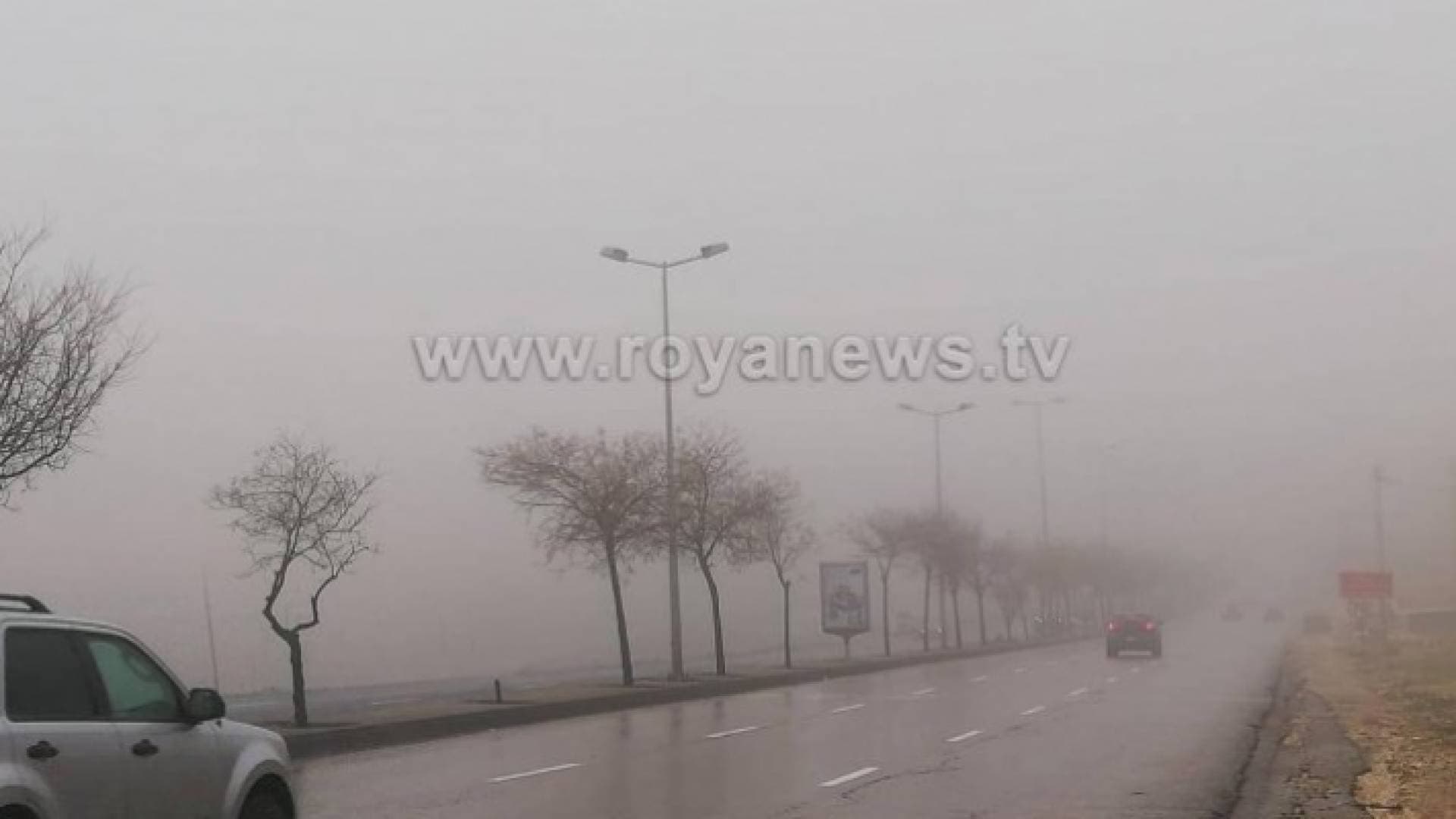 تنبيه من تدني مدى الرؤية الأفقية بفعل تشكل الضباب في الأردن.. فيديو