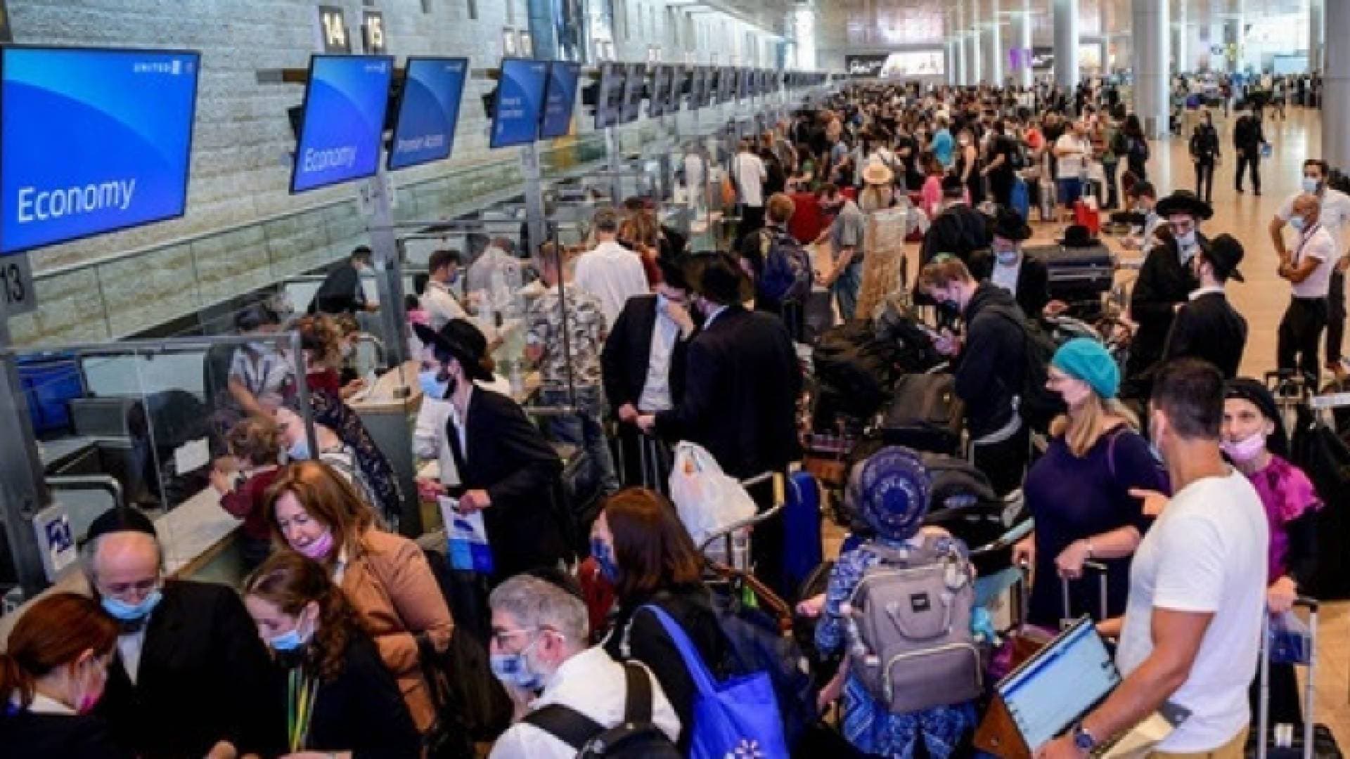 الاحتلال يمنع السفر إلى ٧ دول بسبب المتحور الجديد من كورونا
