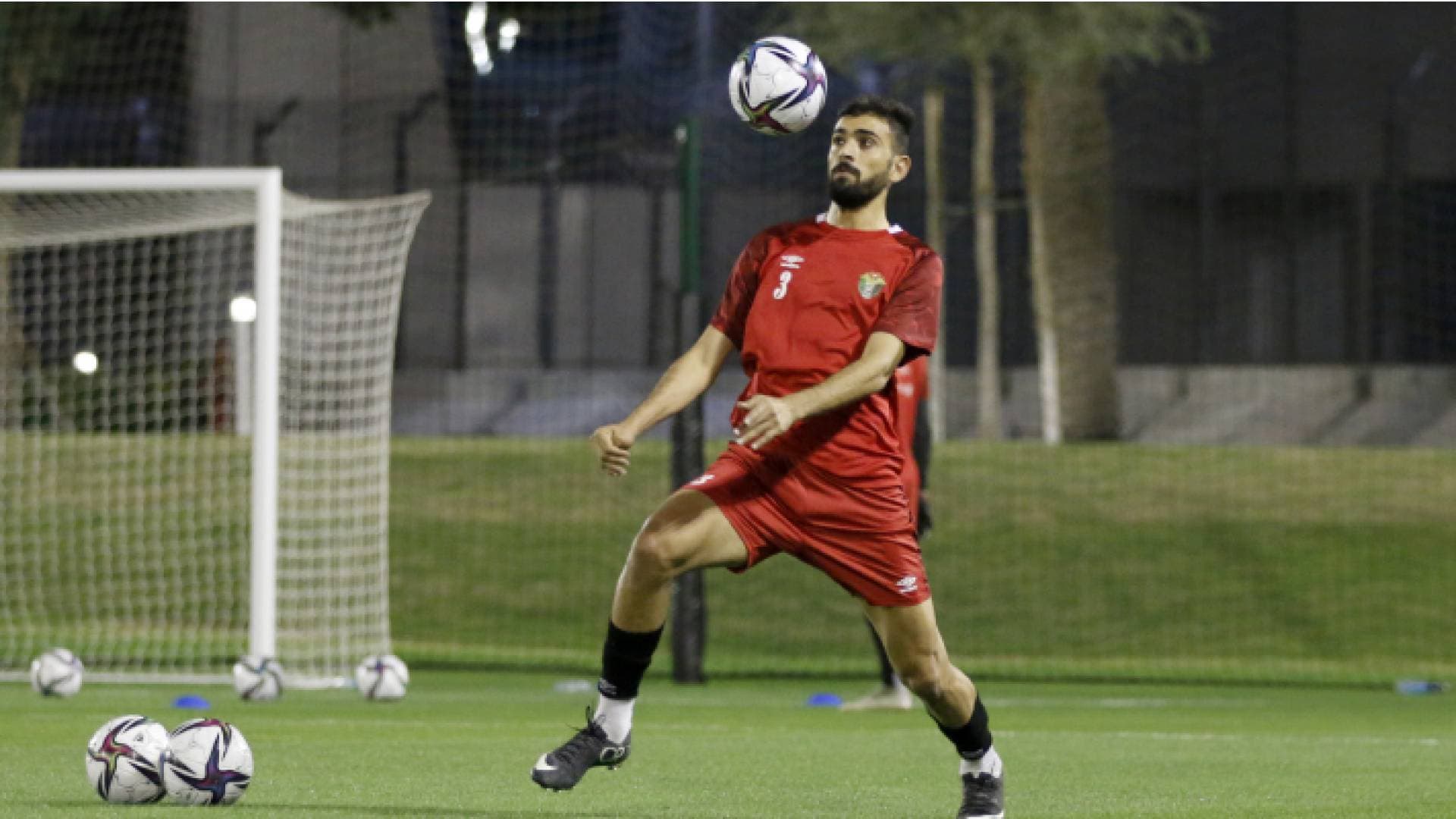 إصابة مهند خير الله لاعب النشامى بفيروس كورونا