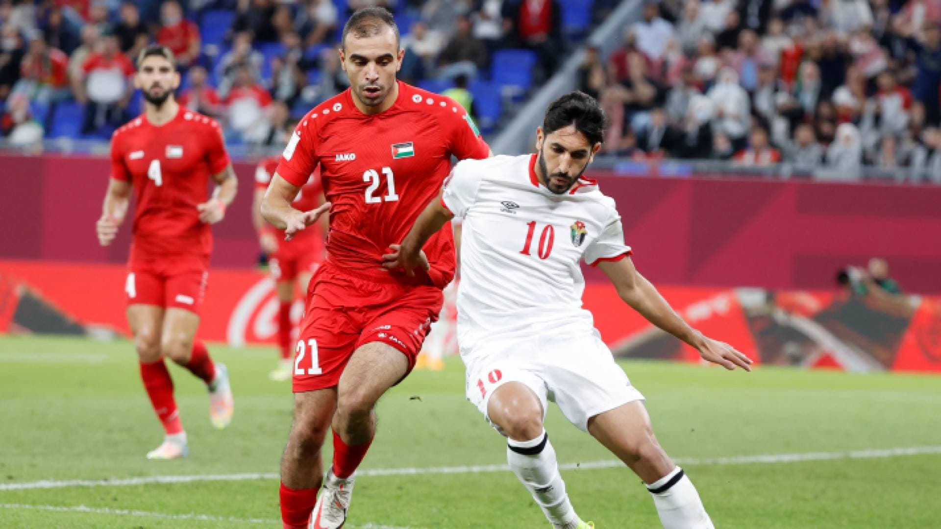 يزن النعيمات ثاني هدافي كأس العرب في المرحلة الأولى