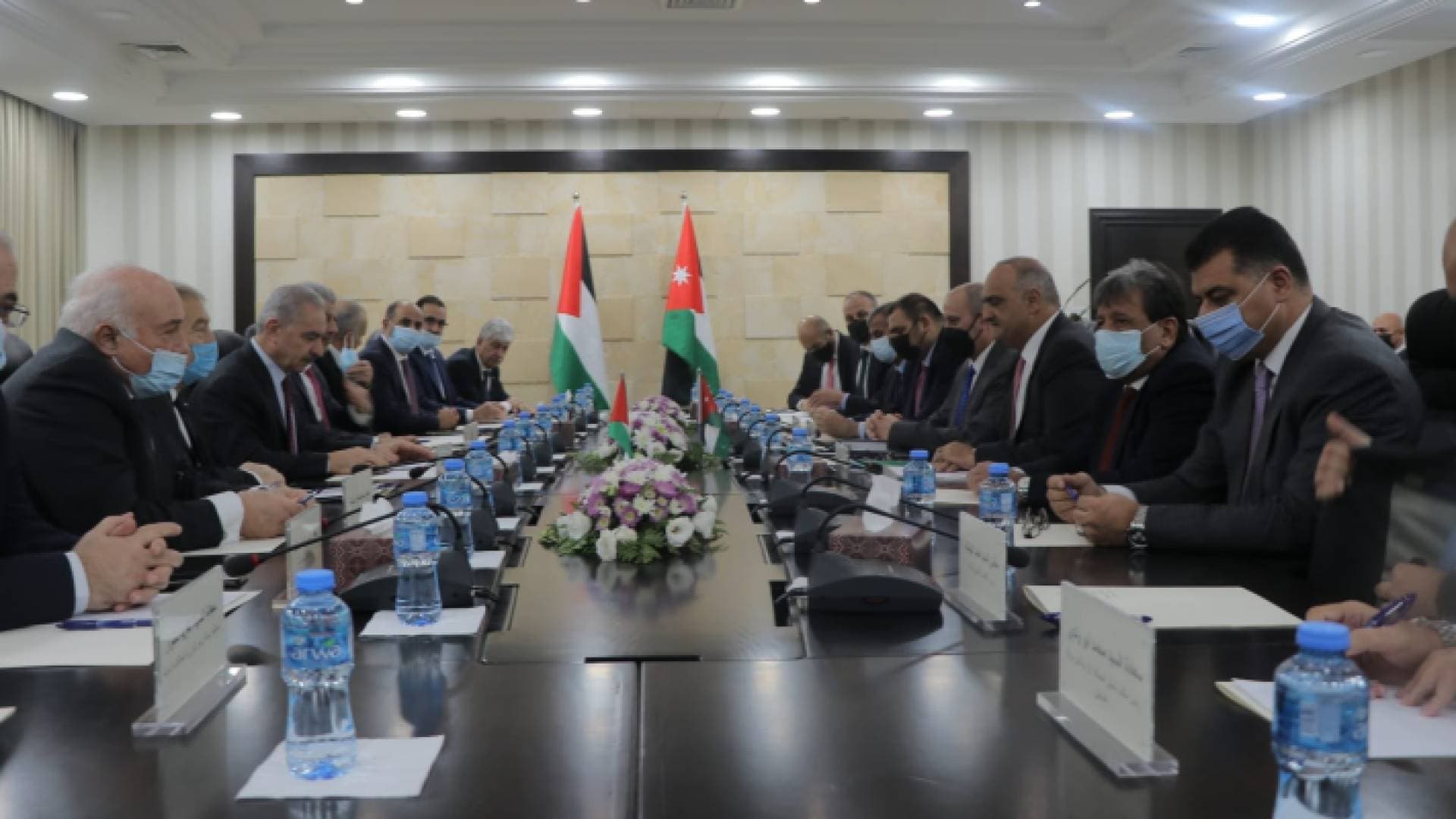 الأردن وفلسطين يوقعان ٩ اتفاقيات.. تفاصيل