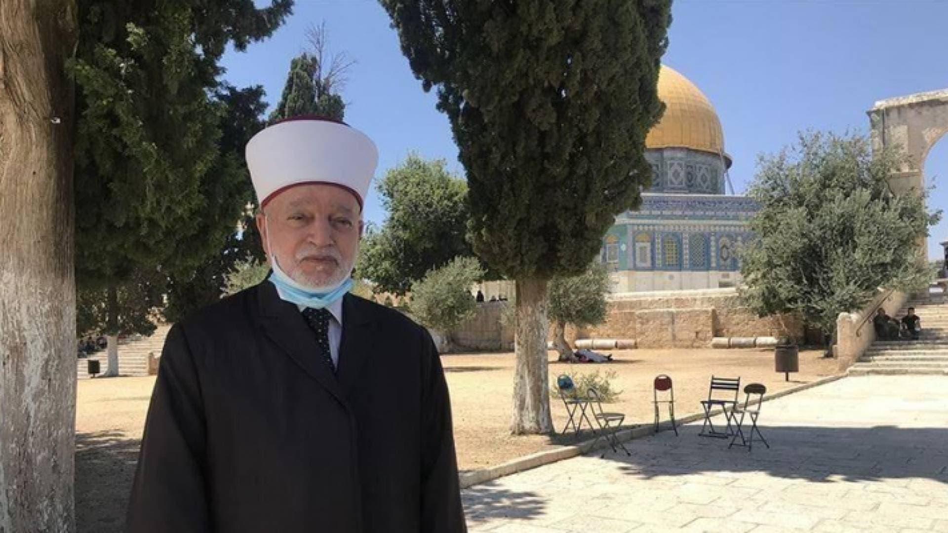 مفتي القدس يستنكر تصريحات تدعو إلى تفكيك المسجد الأقصى