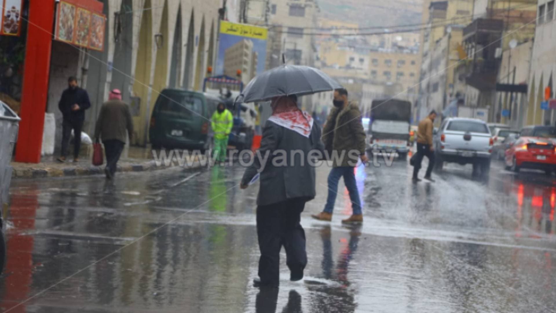تحذيرات صادرة عن مديرية الأمن العام تزامنا مع المنخفض