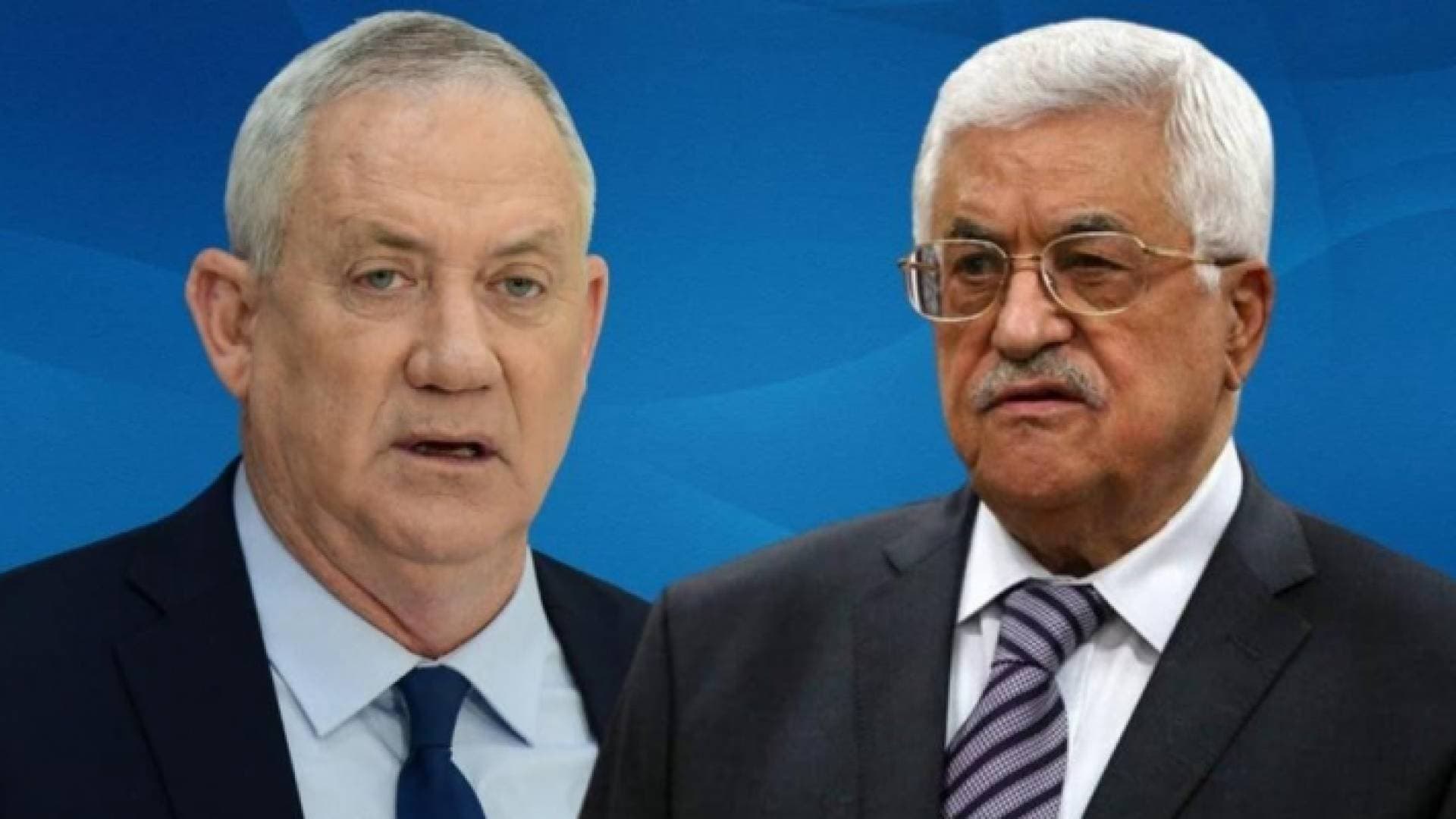 تفاصيل لقاء عباس مع بيني غانتس