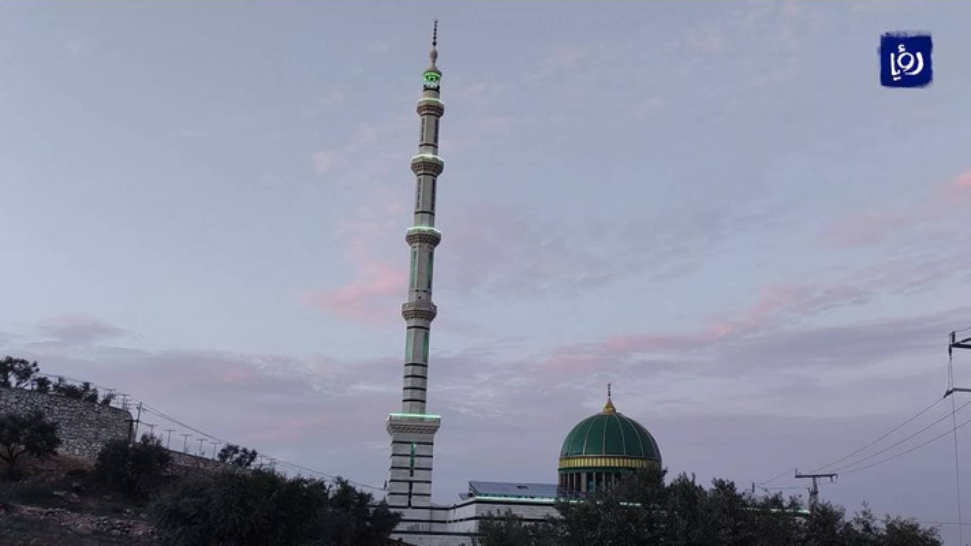 مسجد الوسية.. أطول مئذنة في الأردن - فيديو
