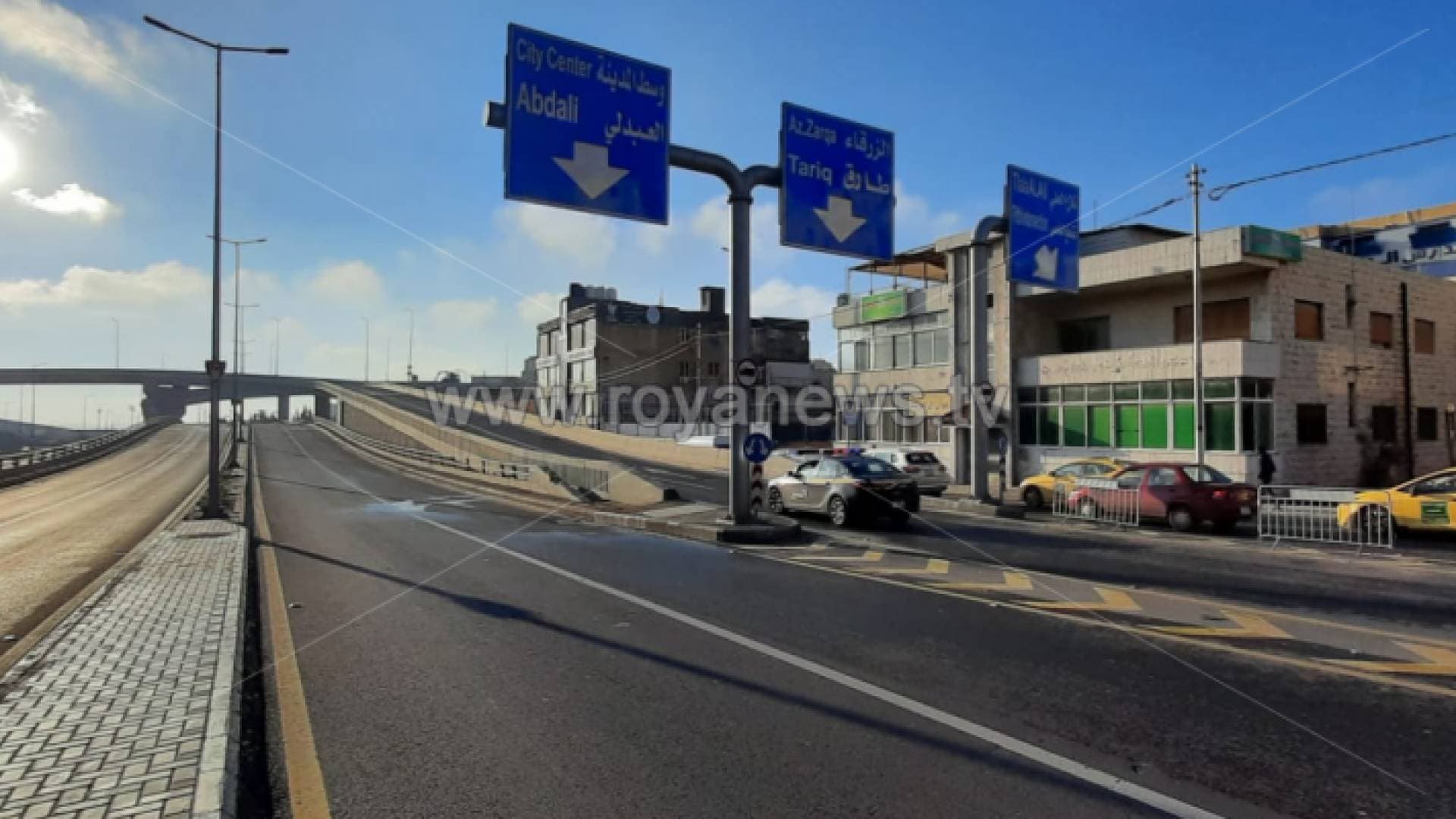 الأمانة لـ"رؤيا": فتح جميع الطرق والجسور المغلقة في العاصمة عمان