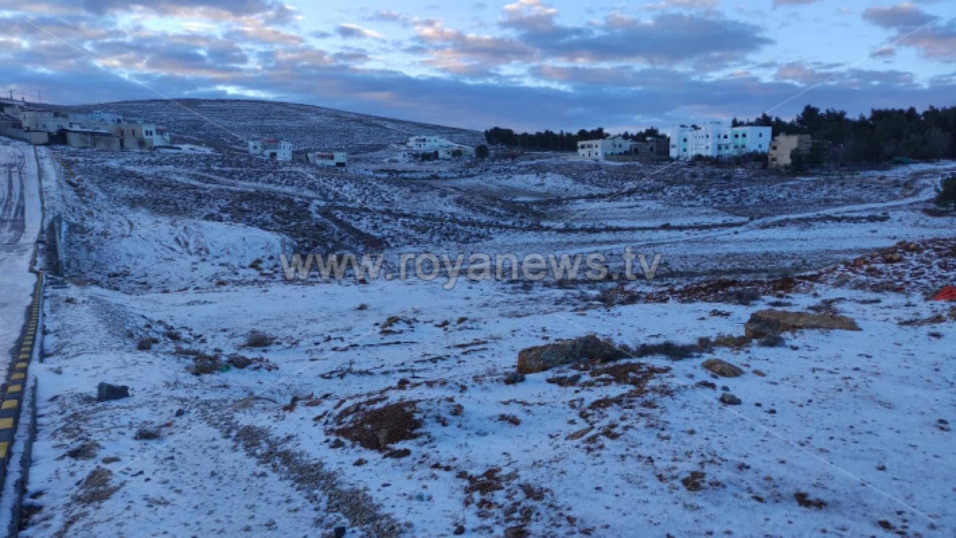 طقس العرب لرؤيا: معظم مناطق الأردن سجلت صباح الاثنين درجات حرارة تحت الصفر