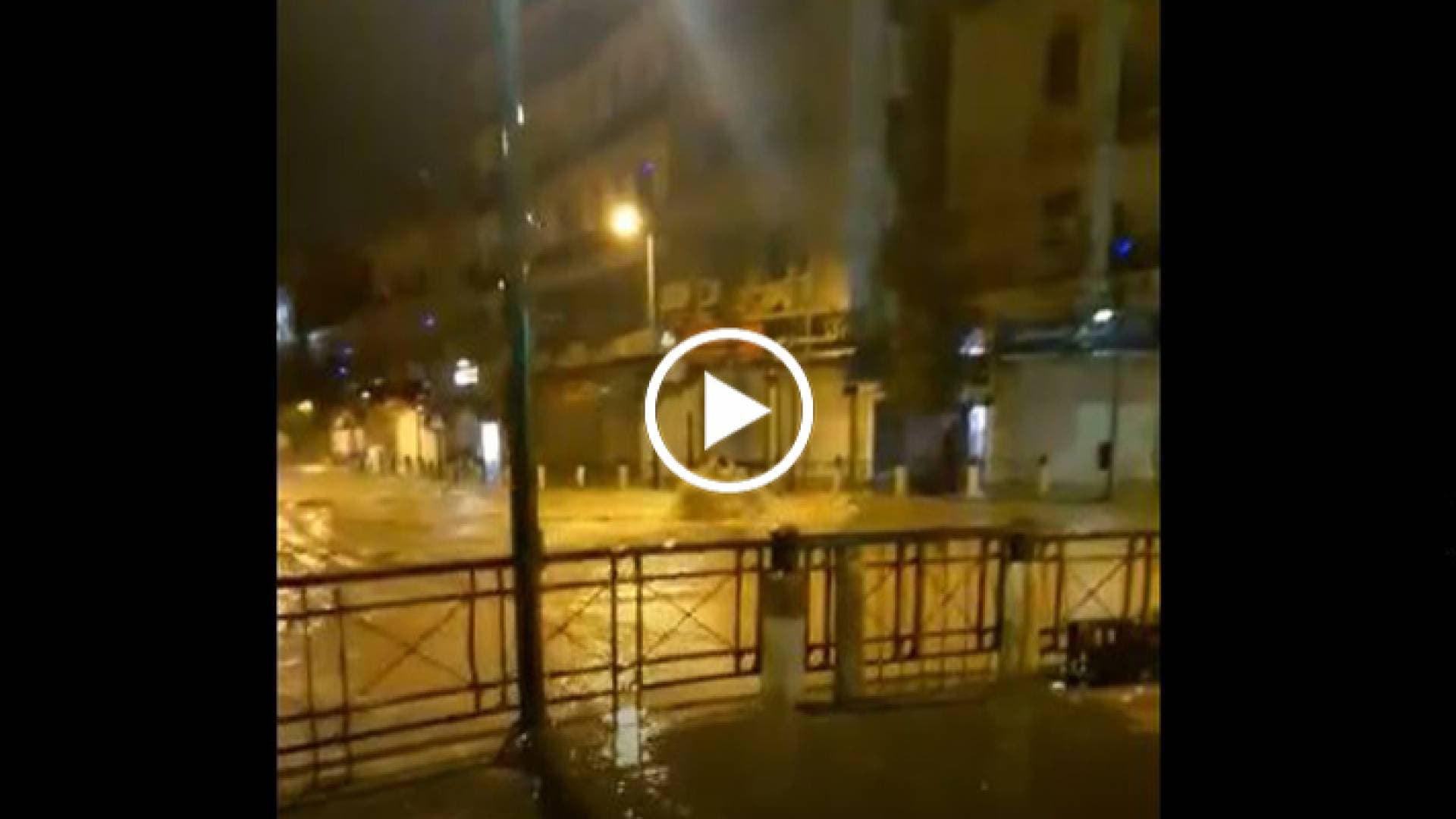 الأمانة تنفي مقطع فيديو متداول يظهر وجود فيضانات في وسط البلد - فيديو