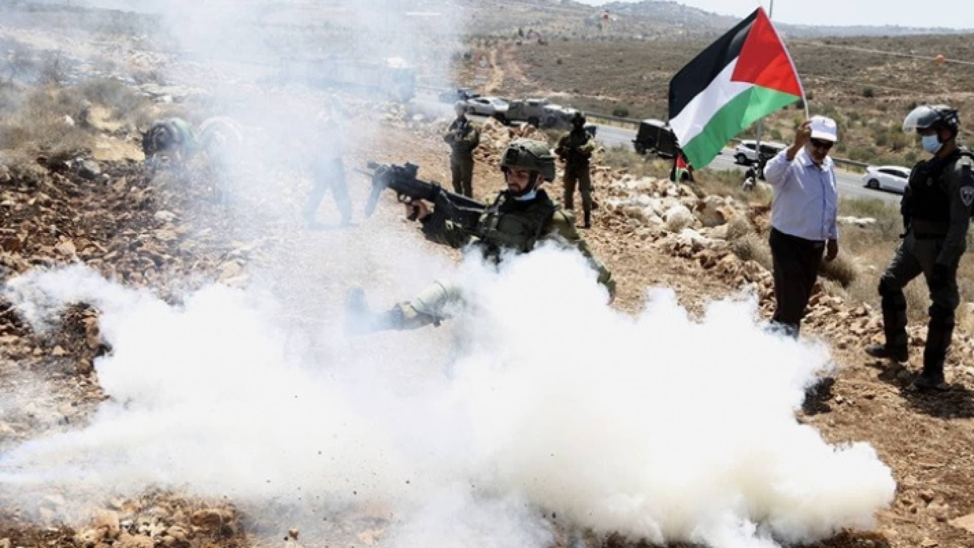 مواجهات عنيفة في بيتا وبيت دجن بنابلس