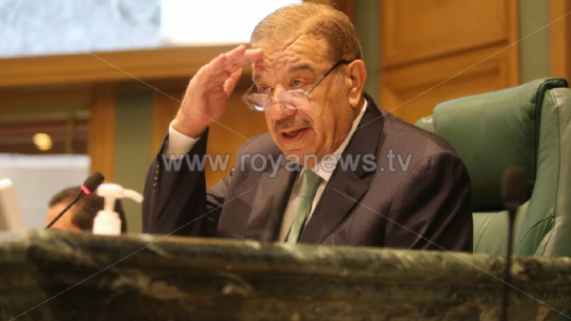 الدغمي ينقل تحيات الملك للرئيس المصري