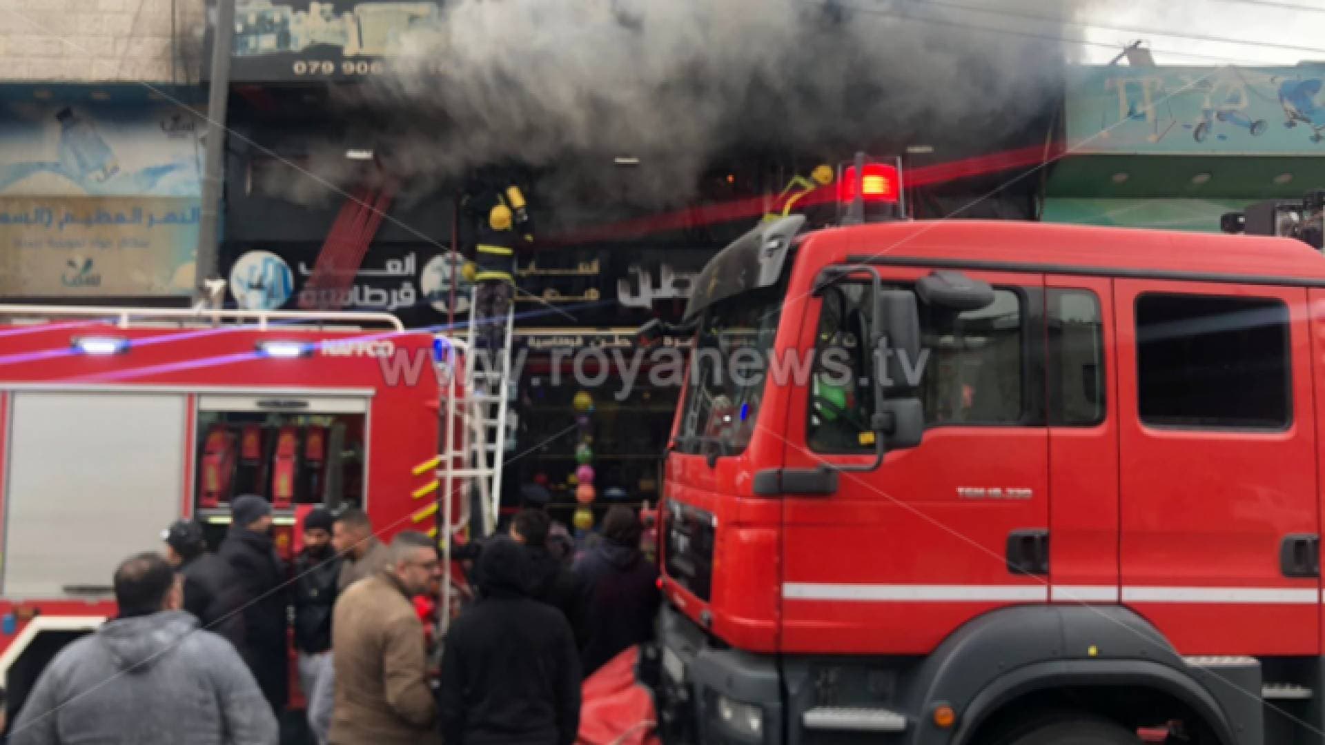 الدفاع المدني: ٣٤ حادث إطفاء خلال ٢٤ ساعة
