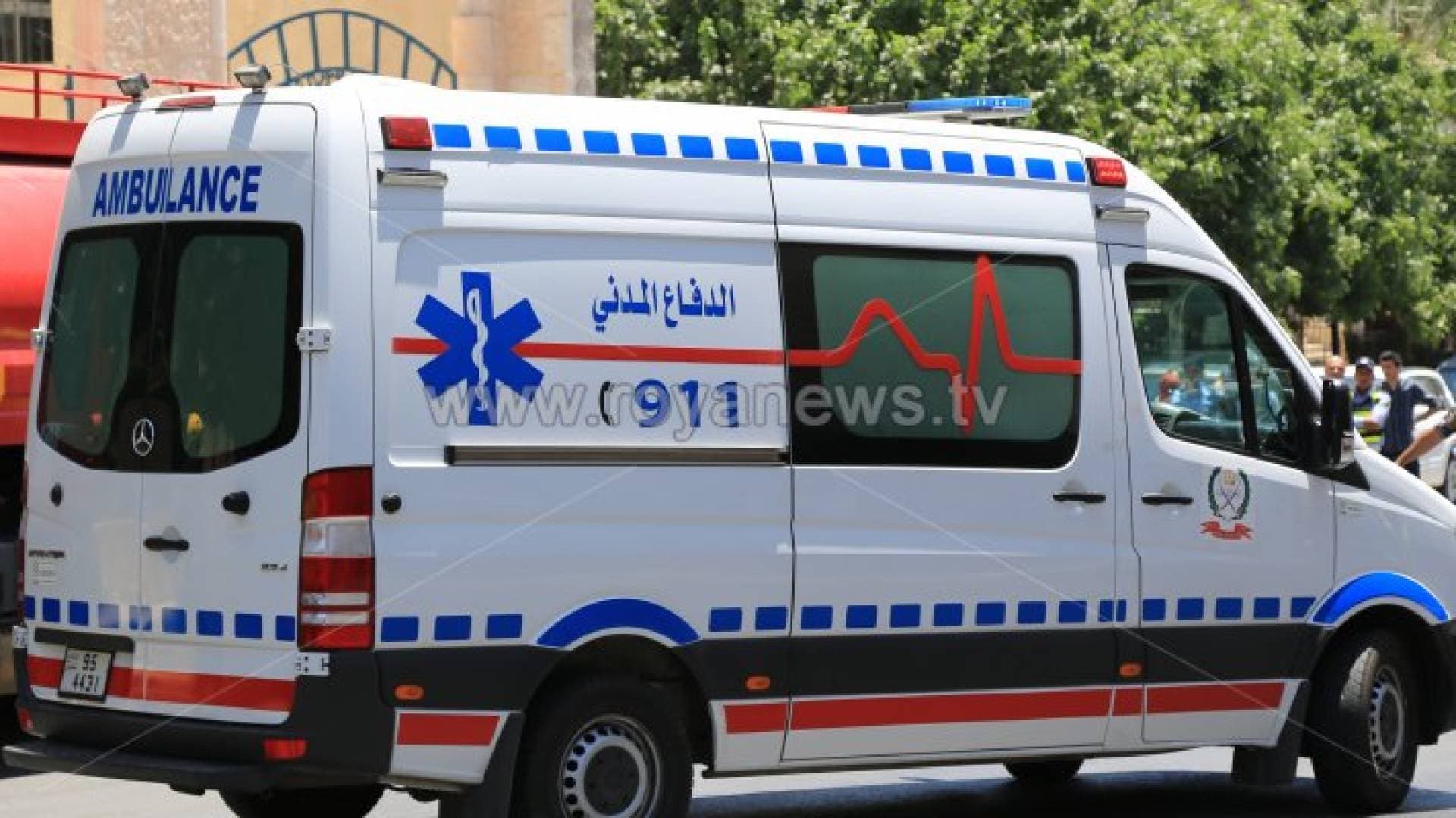 الأمن: إصابة ٢٢ شخصا بتدهور حافلة في جرش