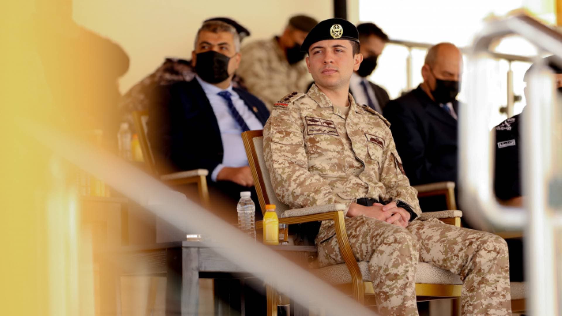 بالصور.. ولي العهد يتابع تمرين "استجابة النشامى"
