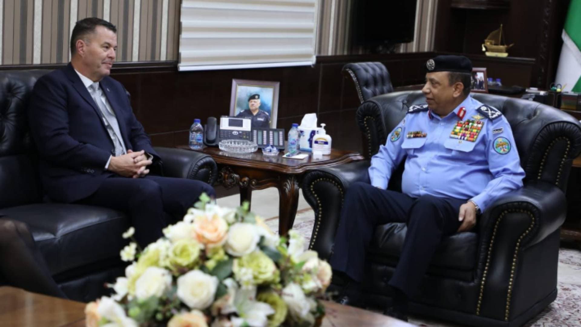 الحواتمة: الأمن العام يعمل وفق إستراتيجية شرطية حديثة منفتحة على العالم