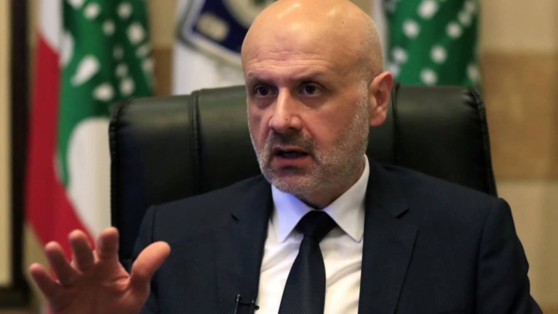 وزير الداخلية اللبناني يحذر من مواد قابلة للانفجار في معمل حكومي للطاقة