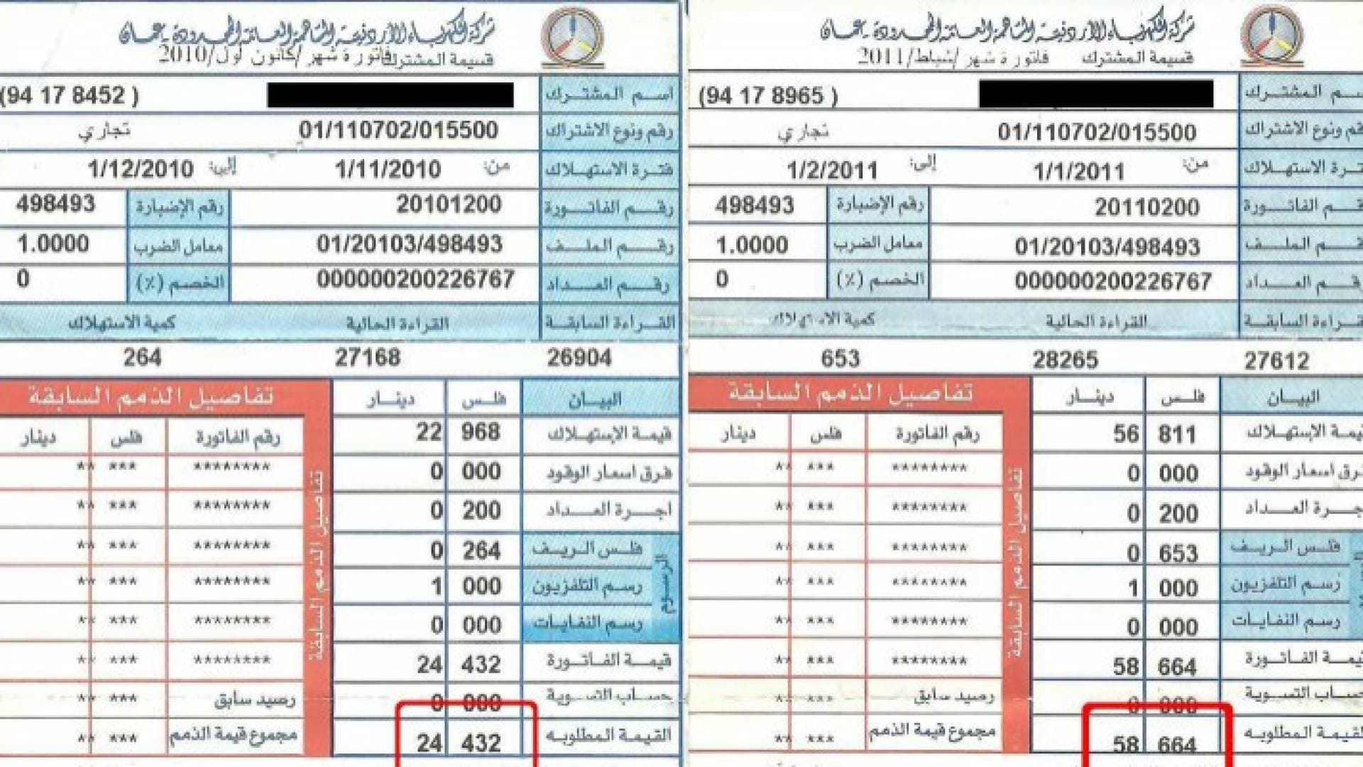 هذه قيمة فاتورتك الشهرية بعد التسجيل على منصة دعم الكهرباء