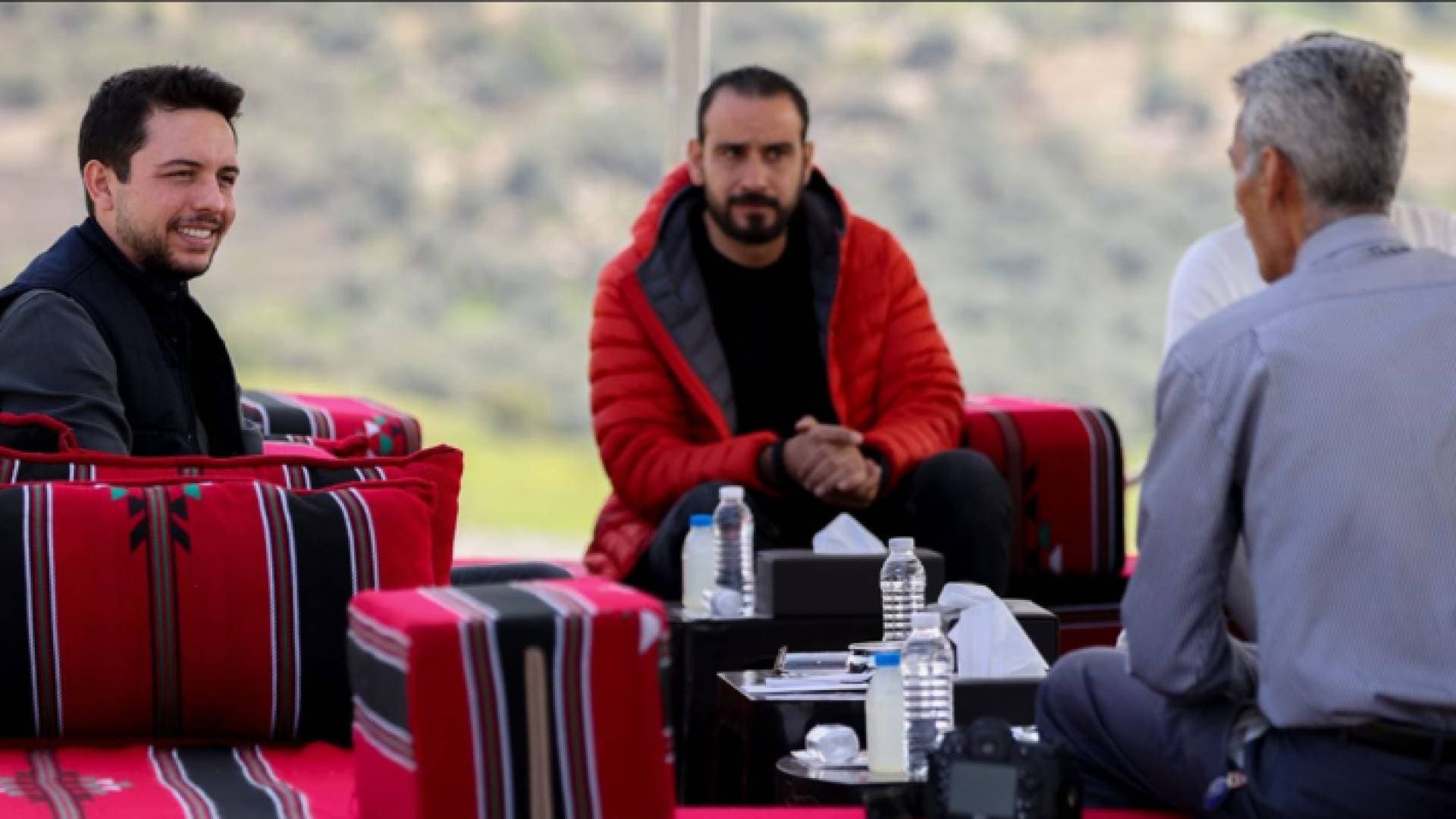 ولي العهد يزور "وادي أم النمل" في كفر راكب باربد - صور