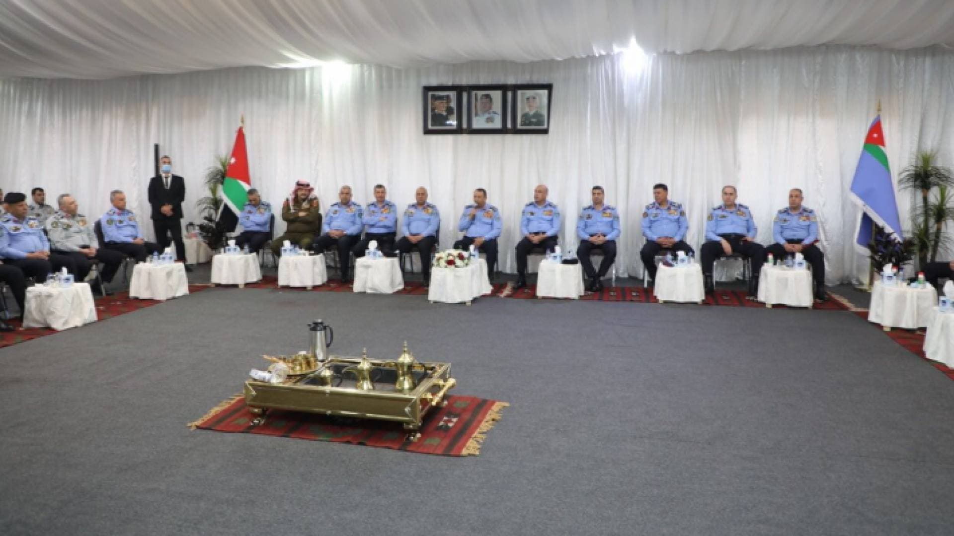 الحواتمة ينقل تحيات الملك لمنتسبي الأمن العام بمناسبة شهر رمضان