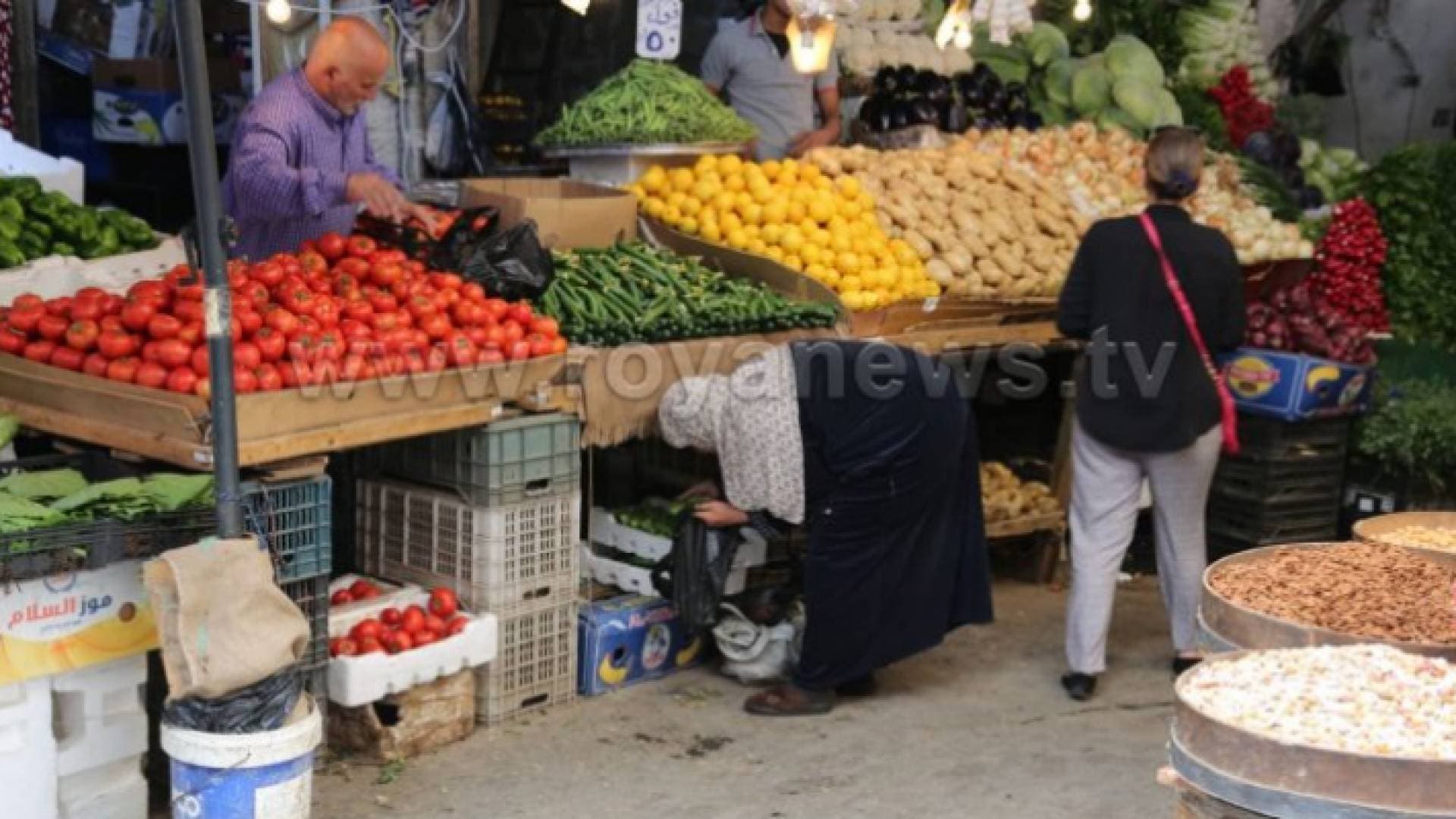 انخفاض أسعار بعض أصناف الخضراوات في إربد