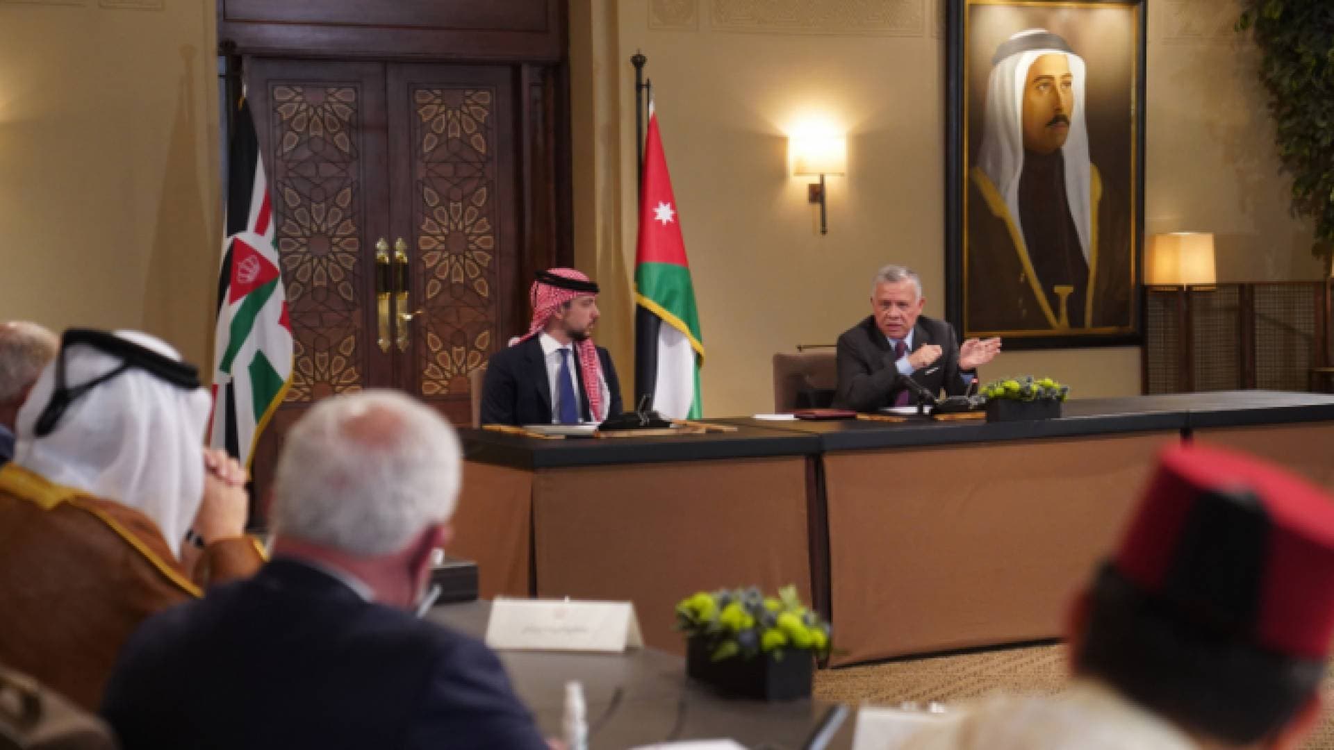 الملك: أهمية توحيد الجهود العربية لوقف التصعيد في القدس - فيديو