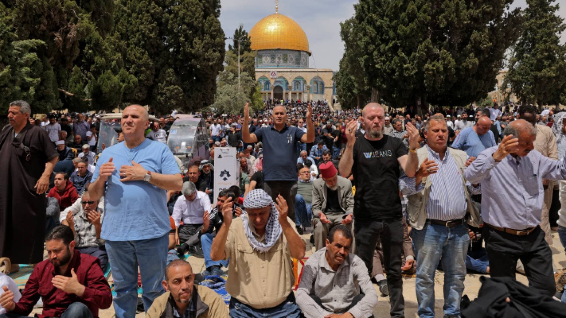 ١٥٠ ألف مصل أدوا صلاة الجمعة في المسجد الأقصى