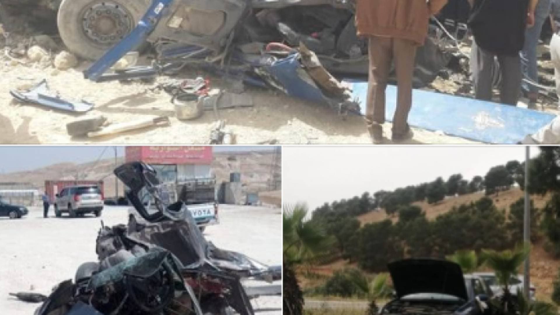 الأمن يكشف سبب حادث طريق الـ١٠٠ الذي راح ضحيته أب وولده أول أيام العيد