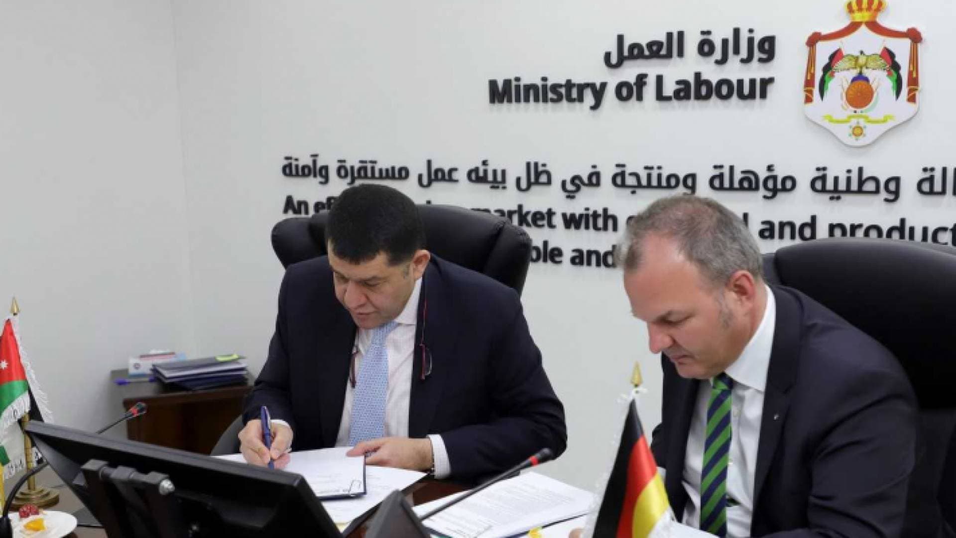 وزارة العمل توقع اتفاقية لتشغيل الأردنيين في ألمانيا