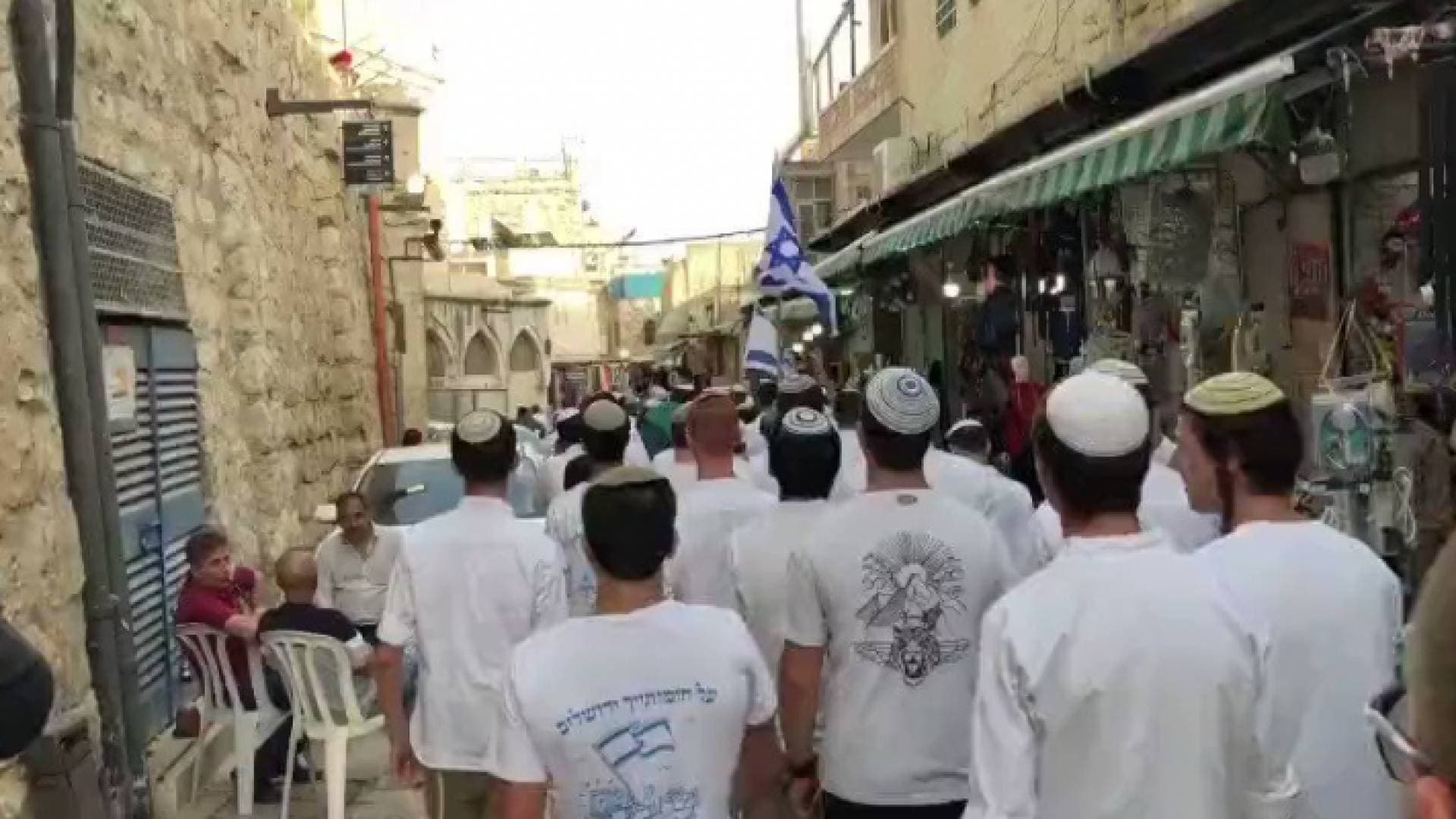 عشية "مسيرة الأعلام".. مسيرات استفزازية للمستوطنين في القدس المحتلة