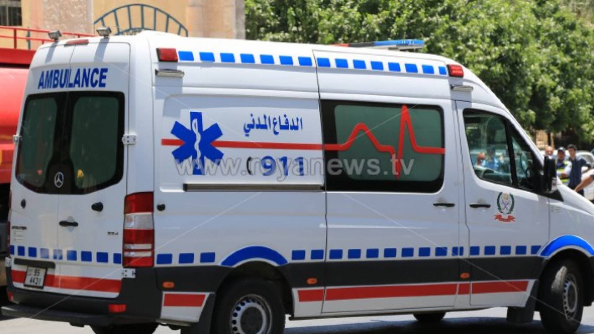 انقلاب حافلة مدرسية في عمان