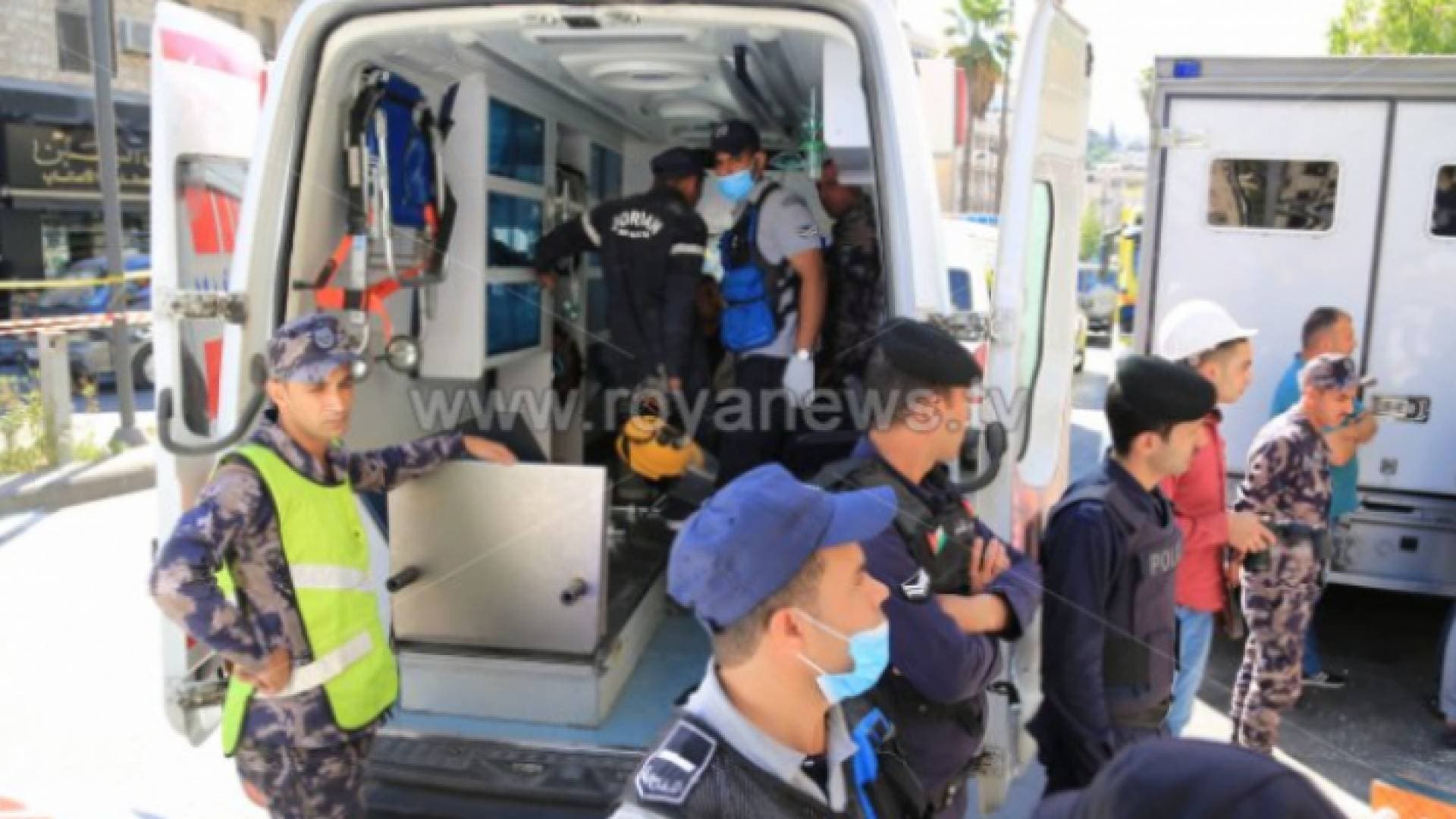 إصابة متوسطة بحادث تصادم بين مركبتين في جرش