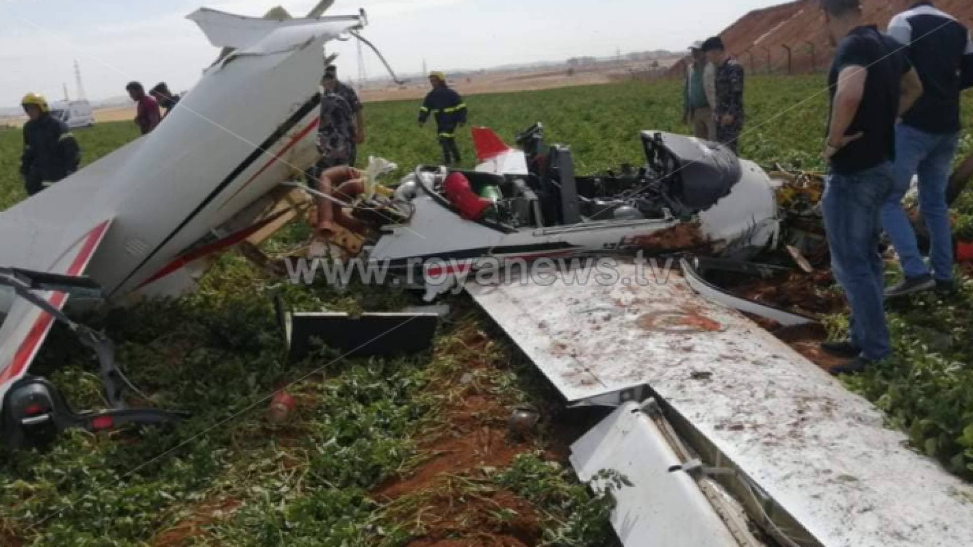 الجيش العربي: استشهاد الرائد الطيار الشوفيين والنقيب الطيار أبو غنمي بسقوط طائرة