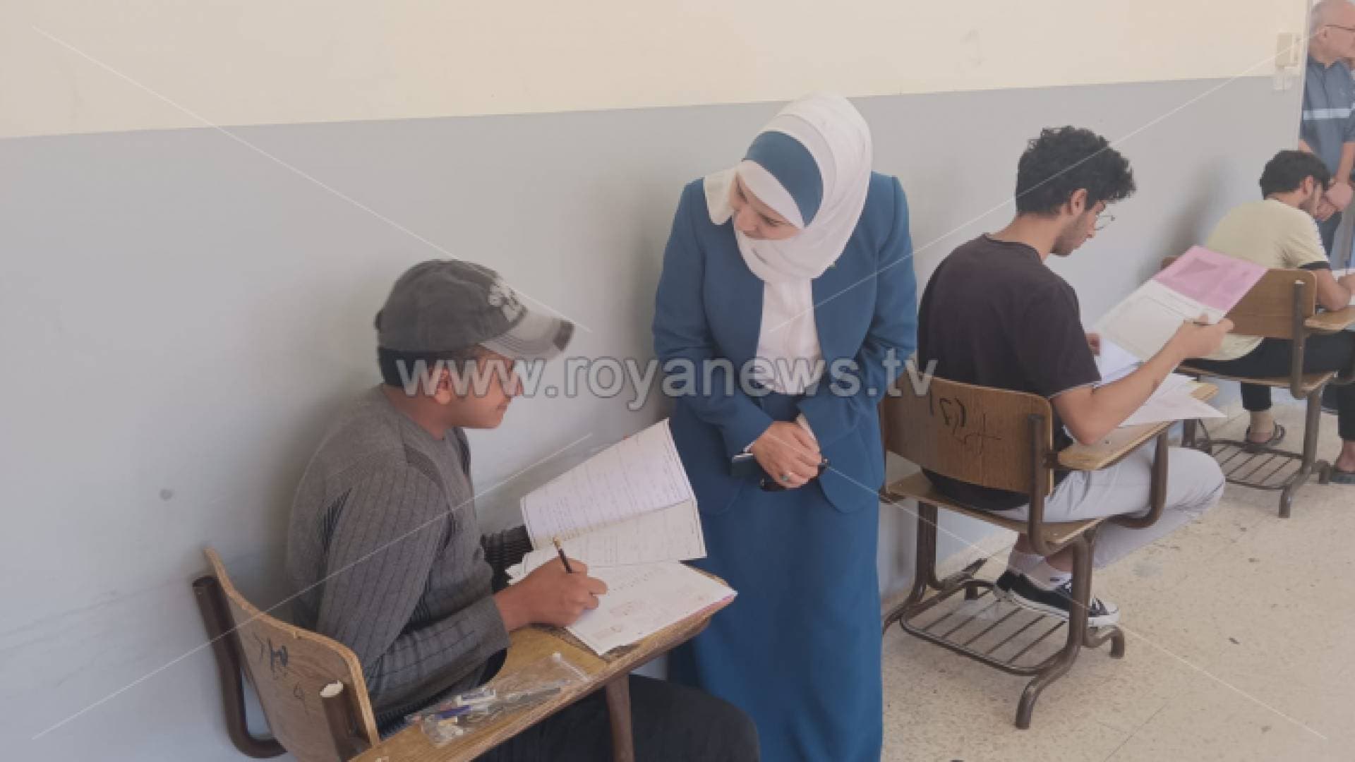 القبيلات تتفقد سير امتحانات التوجيهي في لواءي الشوبك والبتراء