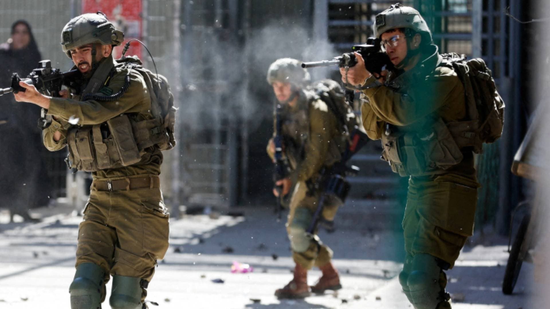 إصابة شاب فلسطيني برصاص الاحتلال في نابلس