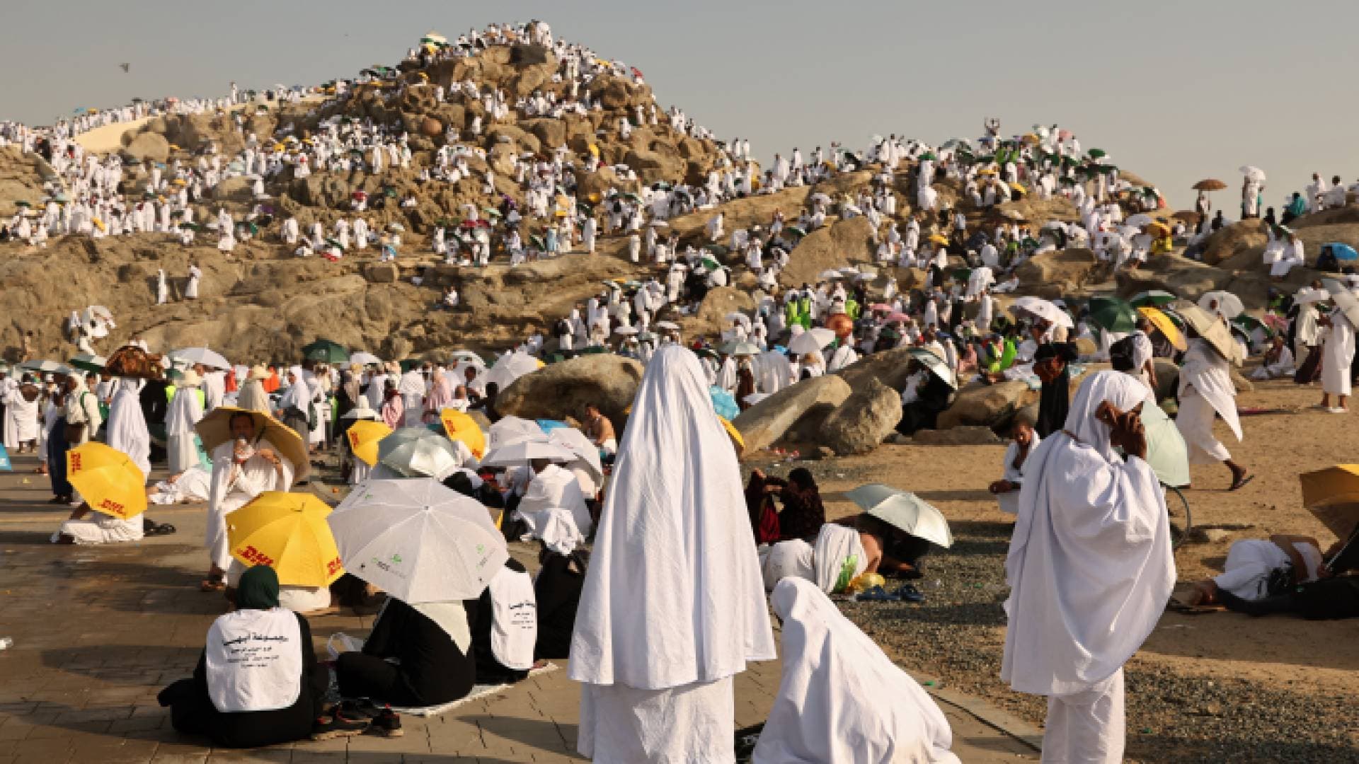 وفاة ٥٥٠ حاجا على الأقل خلال أداء الفريضة معظمهم بسبب ارتفاع درجات الحرارة
