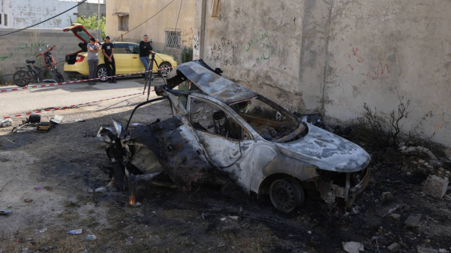 مراسل "رؤيا": انفجار طائرة مسيرة في محيط مخيم نور شمس شرق طولكرم