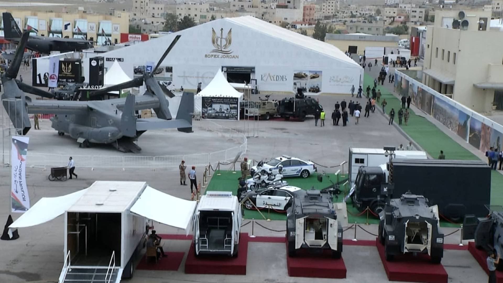 "سوفكس 2024" ينطلق في العقبة بمشاركة 73 دولة و300 شركة دفاعية وأمنية