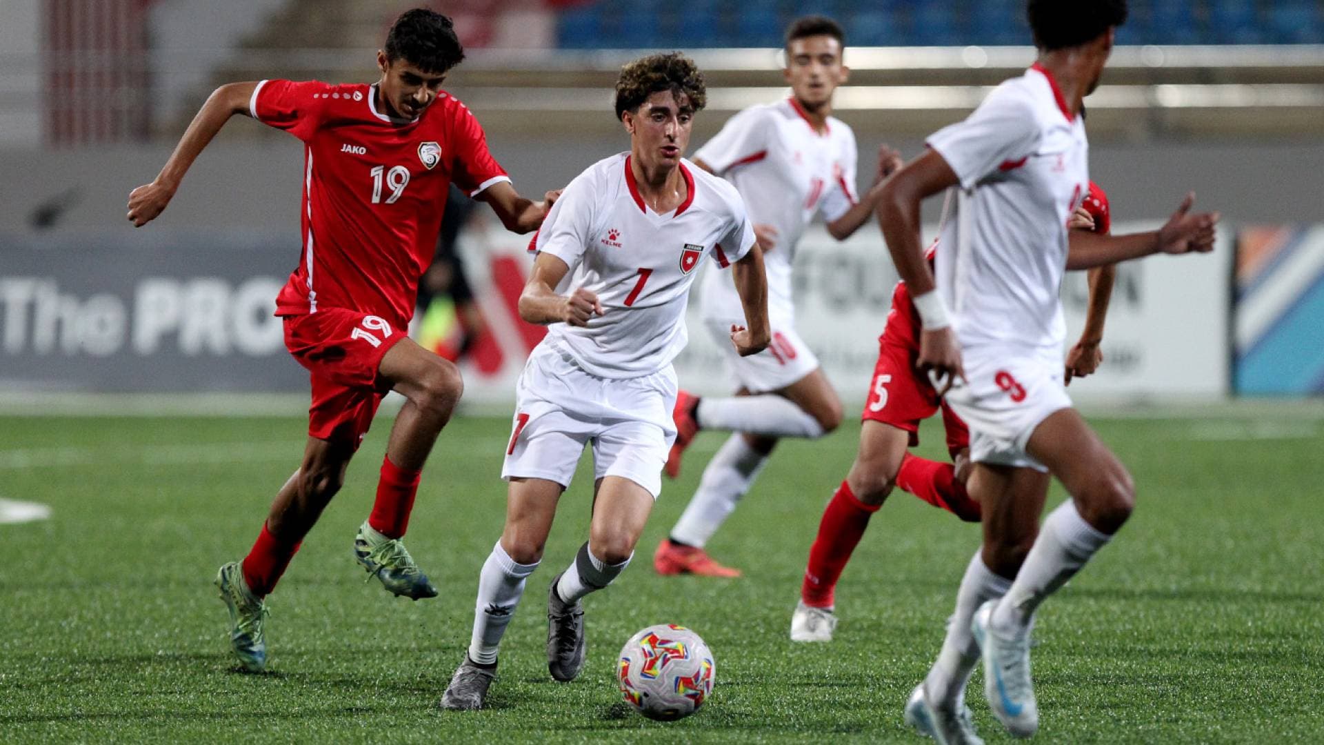 منتخب الناشئين يتعثر أمام سوريا ويودع بطولة غرب آسيا