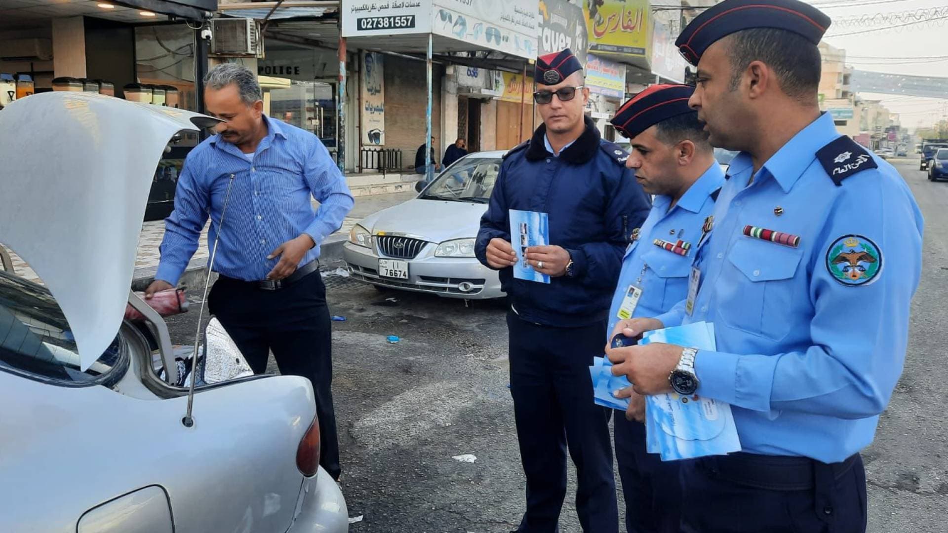 بيان صادر عن مديرية الأمن العام بشأن الحملة الشتوية على المركبات