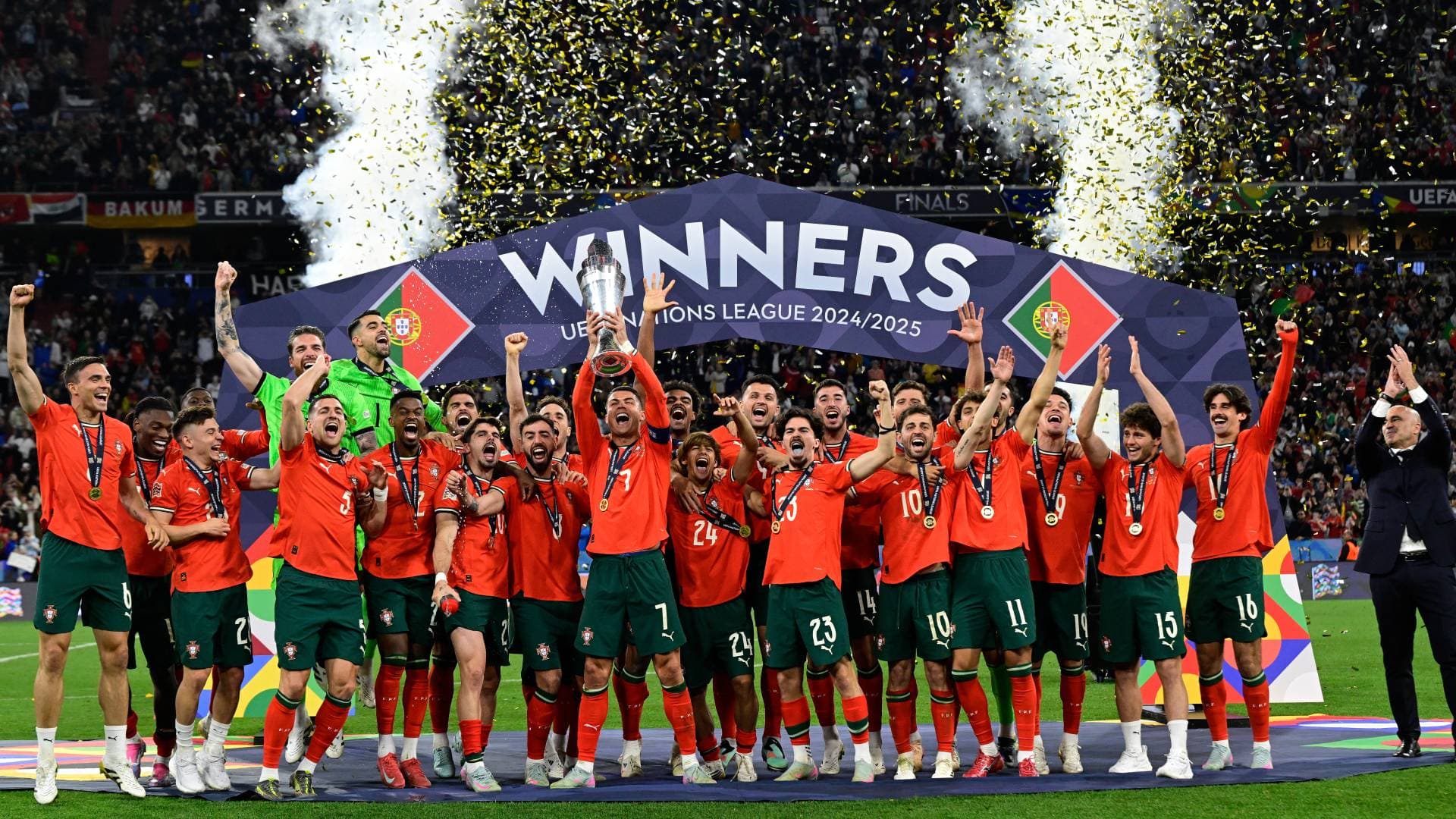 للمرة الثانية في تاريخها.. البرتغال بقيادة رونالدو تحرز لقب دوري الأمم الأوروبية على حساب إسبانيا بركلات الترجيح