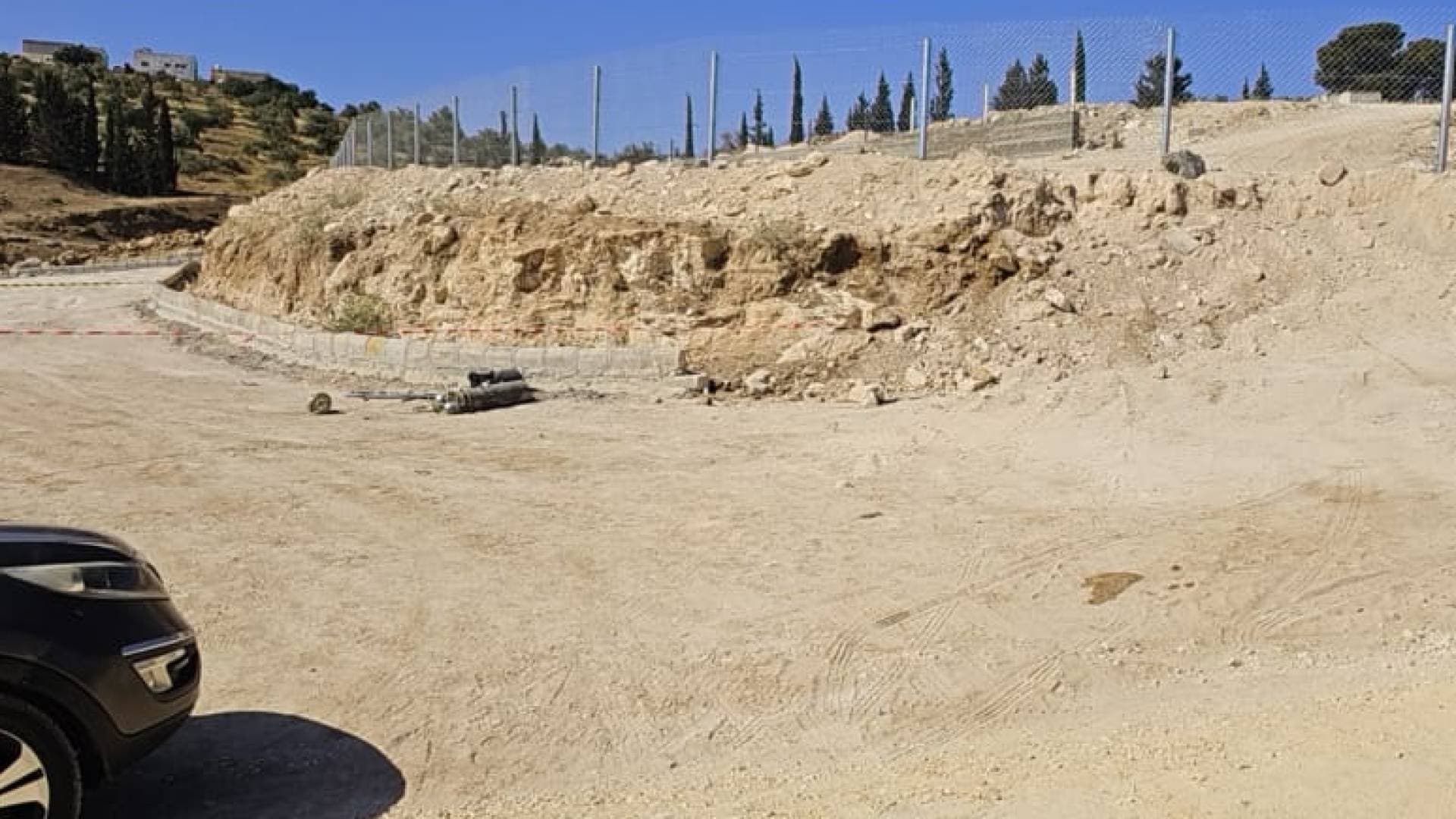 مراسل رؤيا: سقوط شظايا في منطقة كفر جايز شمال إربد