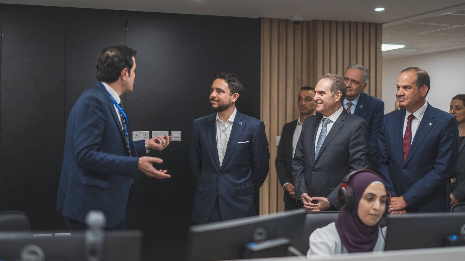 ولي العهد يفتتح مركز الصحة الرقمية الأردني في لواء قصبة السلط - فيديو