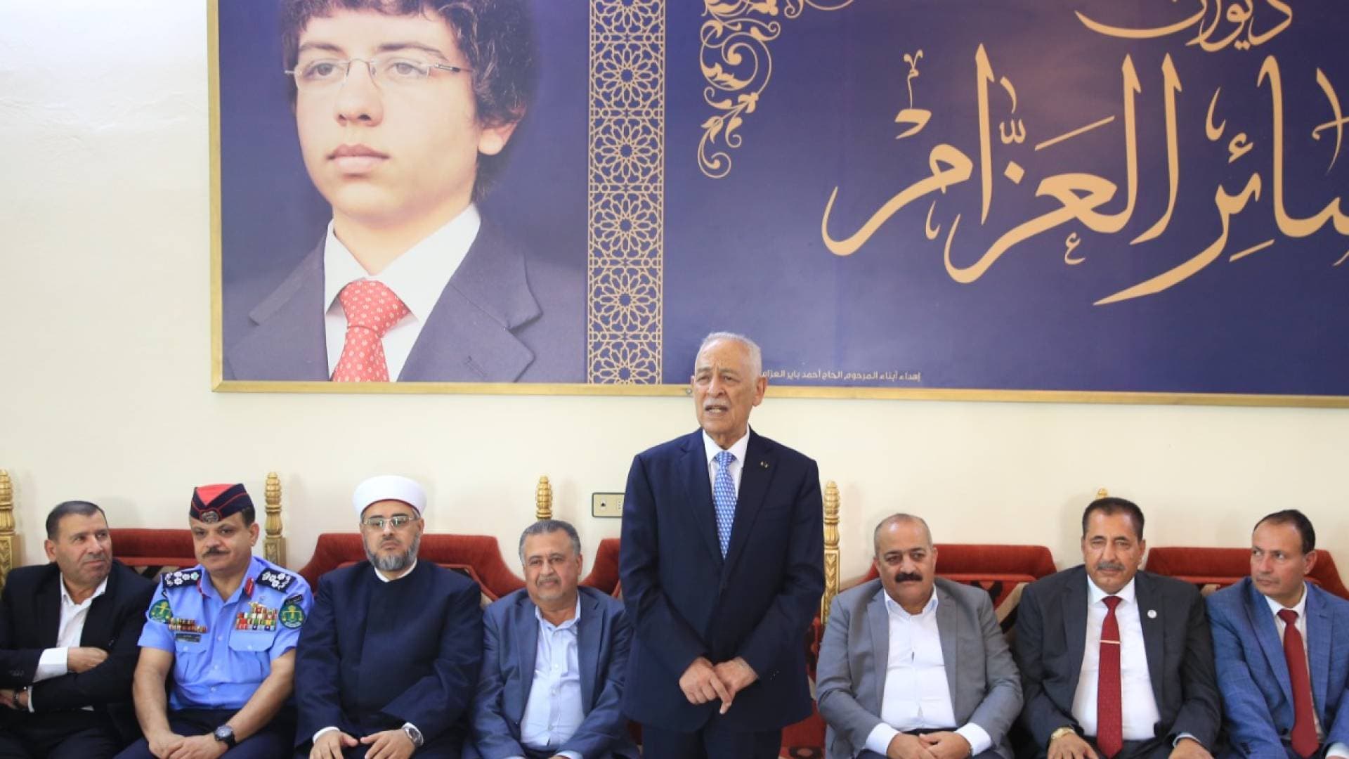 مندوبا عن الملك وولي العهد...العيسوي يعزي الشرايري والعزام والناصر والزبون