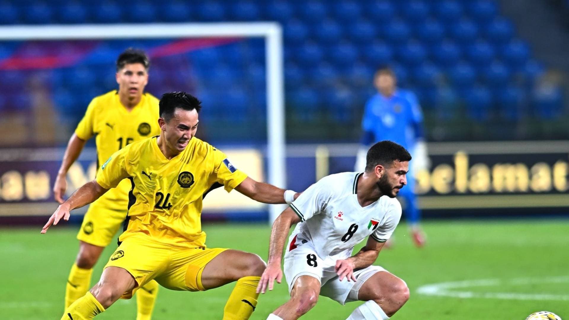 خسارة المنتخب الفلسطيني أمام ماليزيا في مباراة ودية