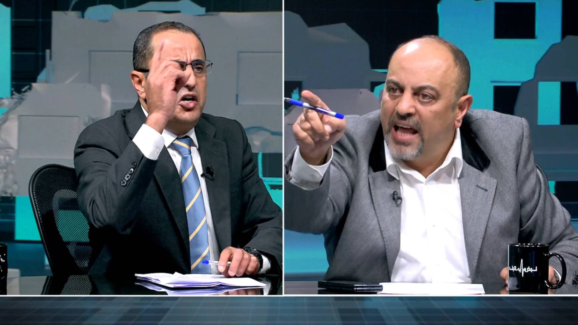 صدام أبو الراغب وأبو زيد على الهواء مباشرة يثير جدلا على منصات التواصل الاجتماعي - فيديو