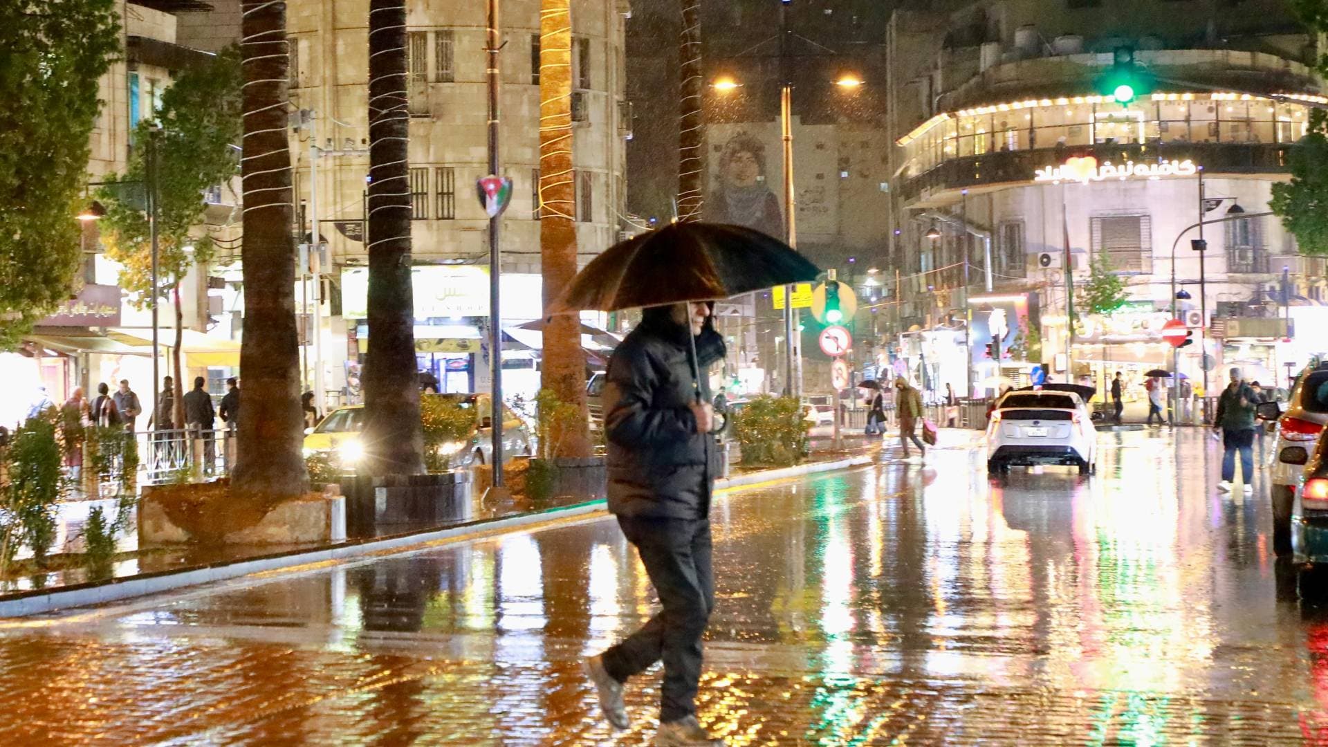 منخفض جوي من الدرجة الثالثة مصحوب بالأمطار الرعدية يؤثر على الأردن