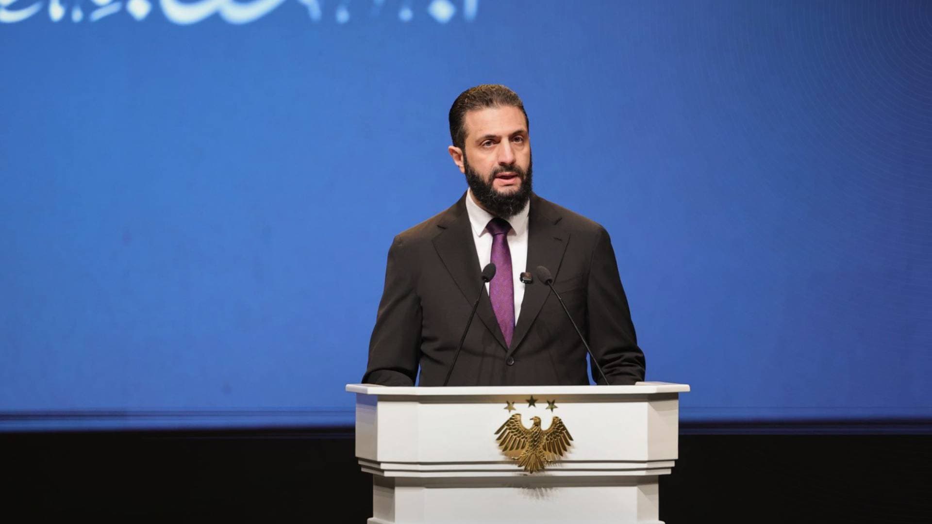 الرئيس السوري أحمد الشرع: دمشق استعادت ألقها.. ونعمل على ترميم صرحها لتبقى منارة للعلم..فيديو