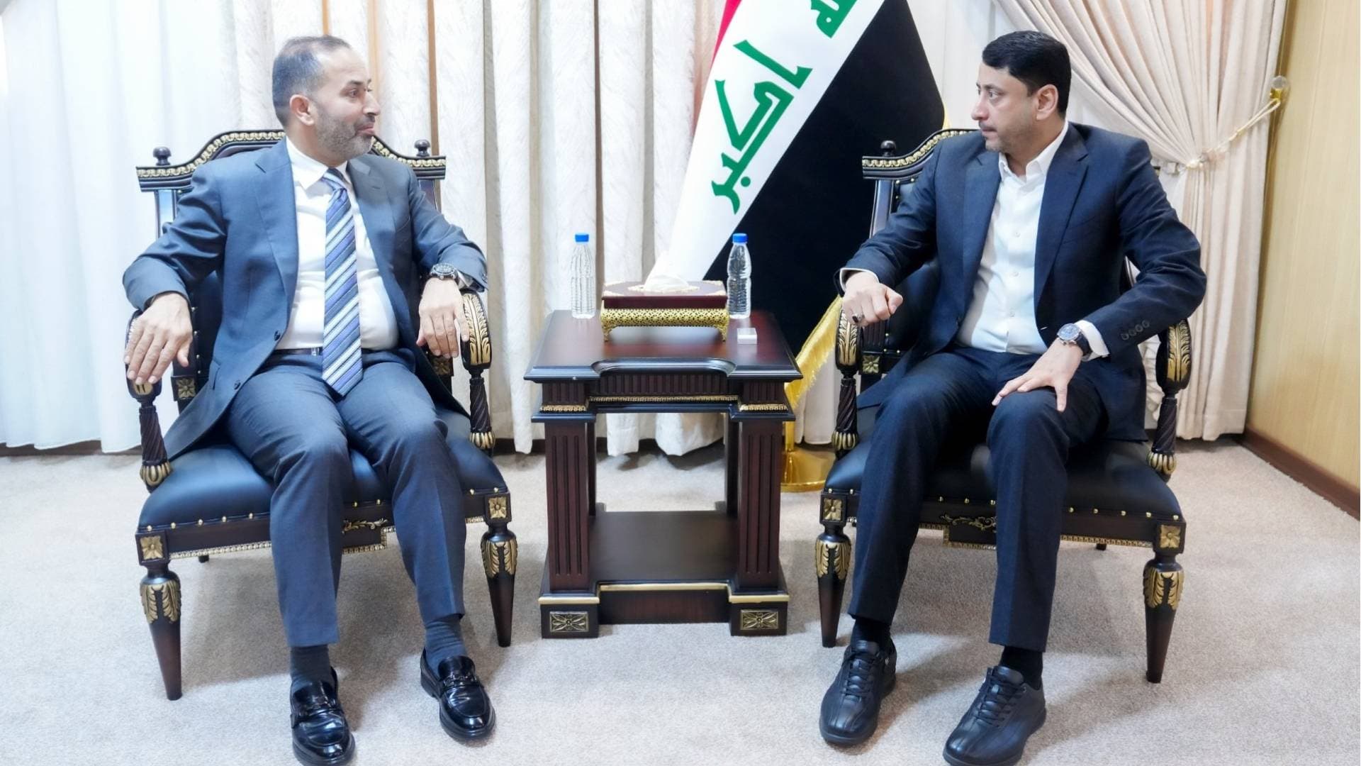 السفير الأردني في بغداد يبحث تعزيز التعاون المشترك مع الحكومة العراقية